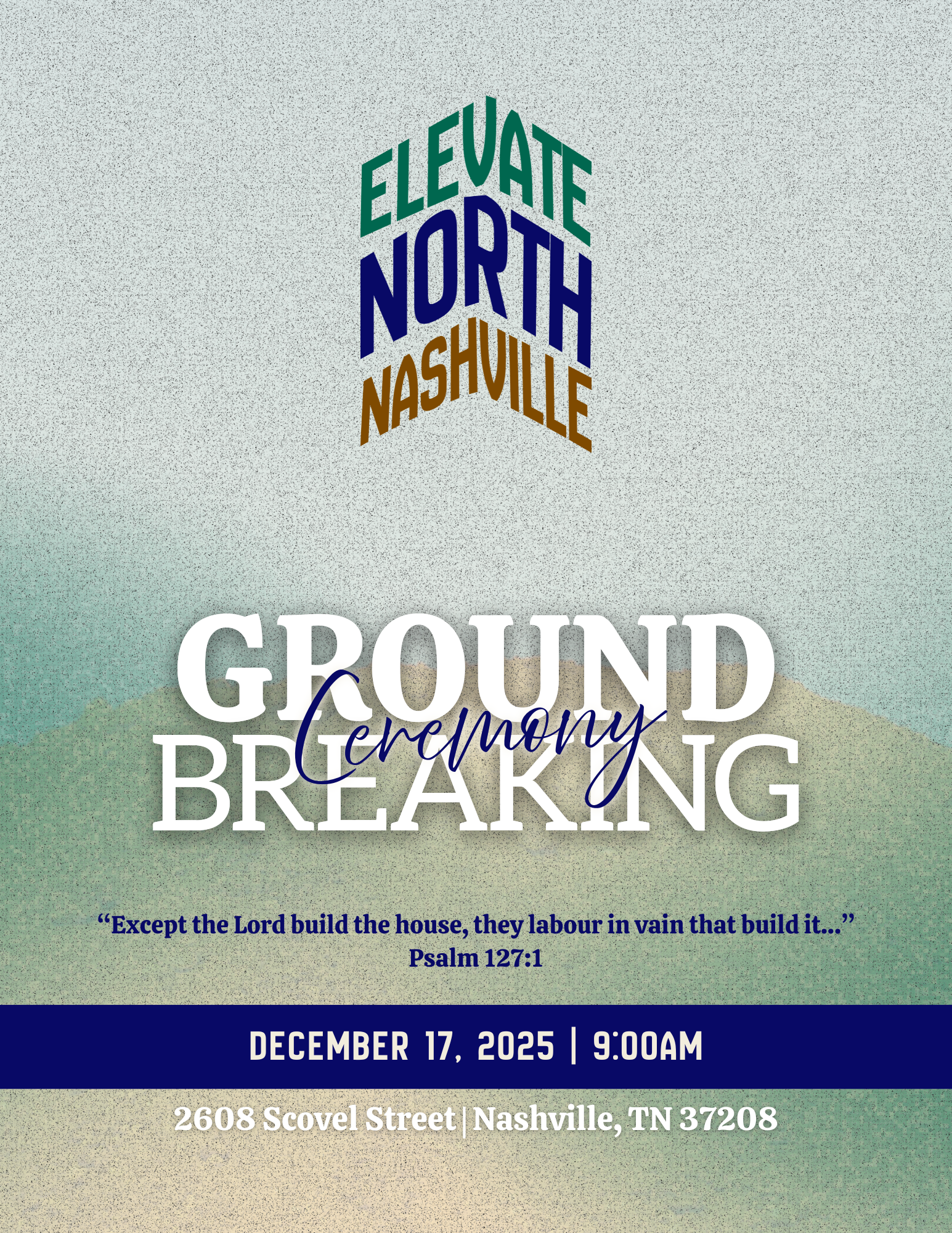 Elevate North Nashville Ground Breaking Ceremony