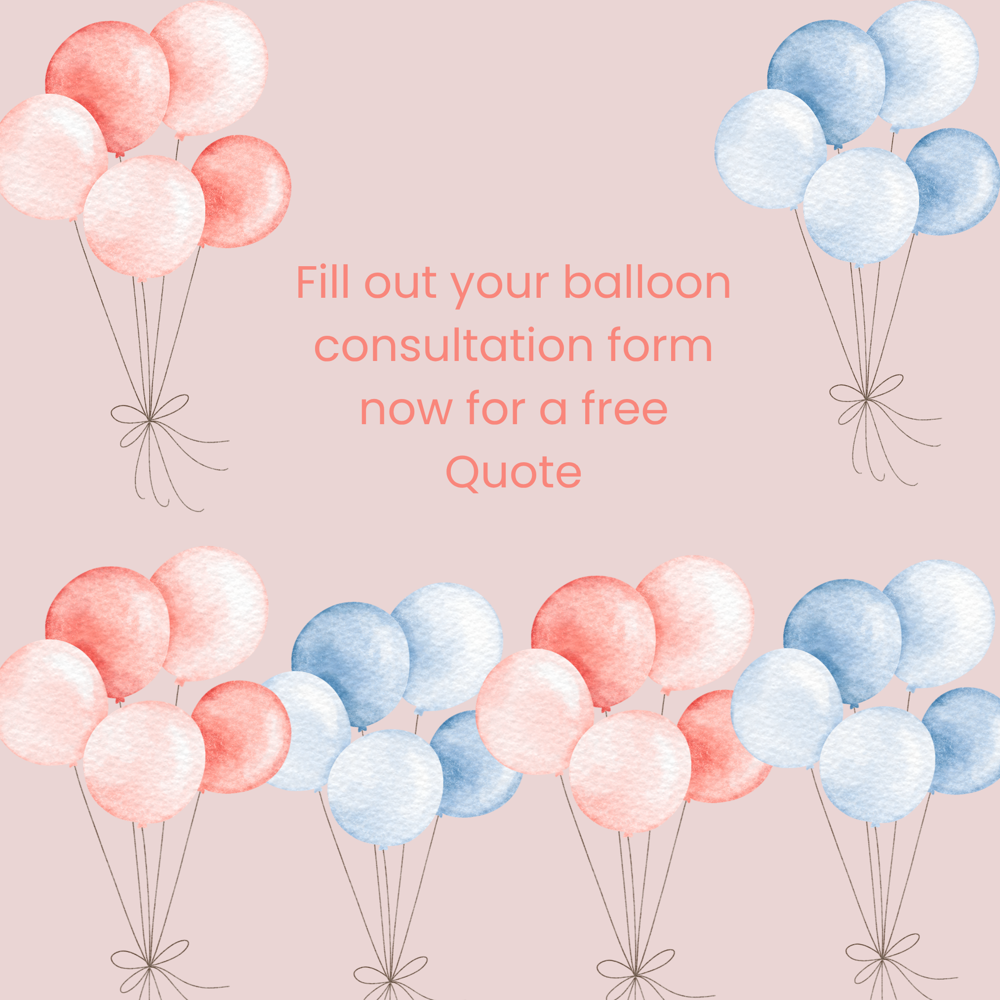consultasion form for your balloon setup