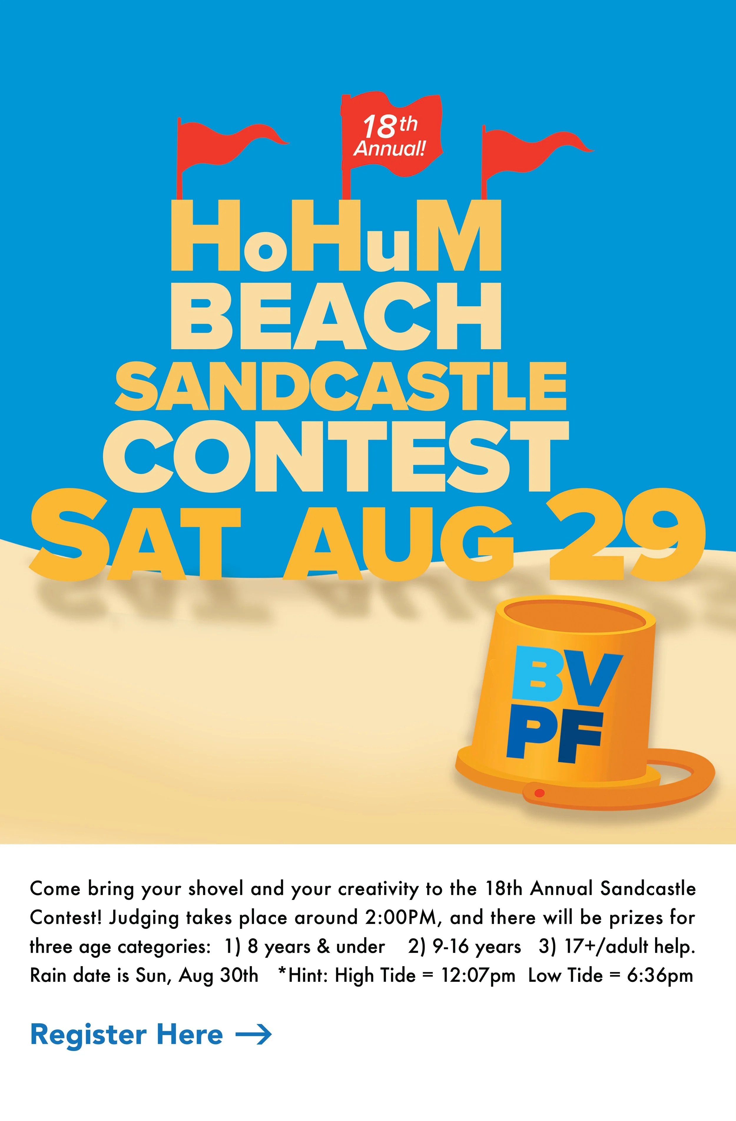 Ho Hum Beach Sandcastle Contest