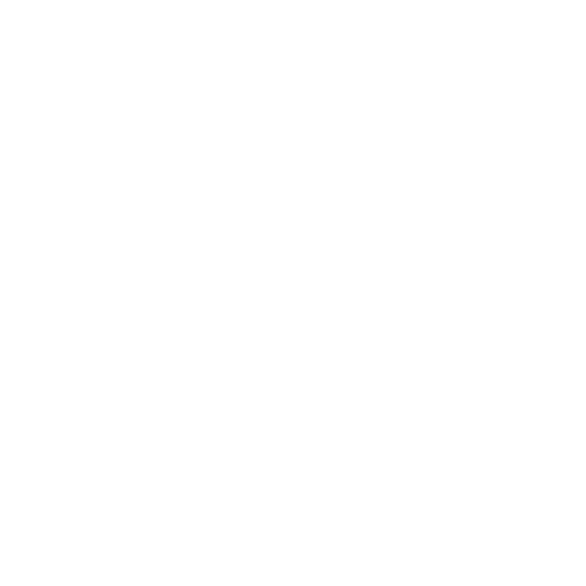 A white outline of a mouse with a cable on a black background.