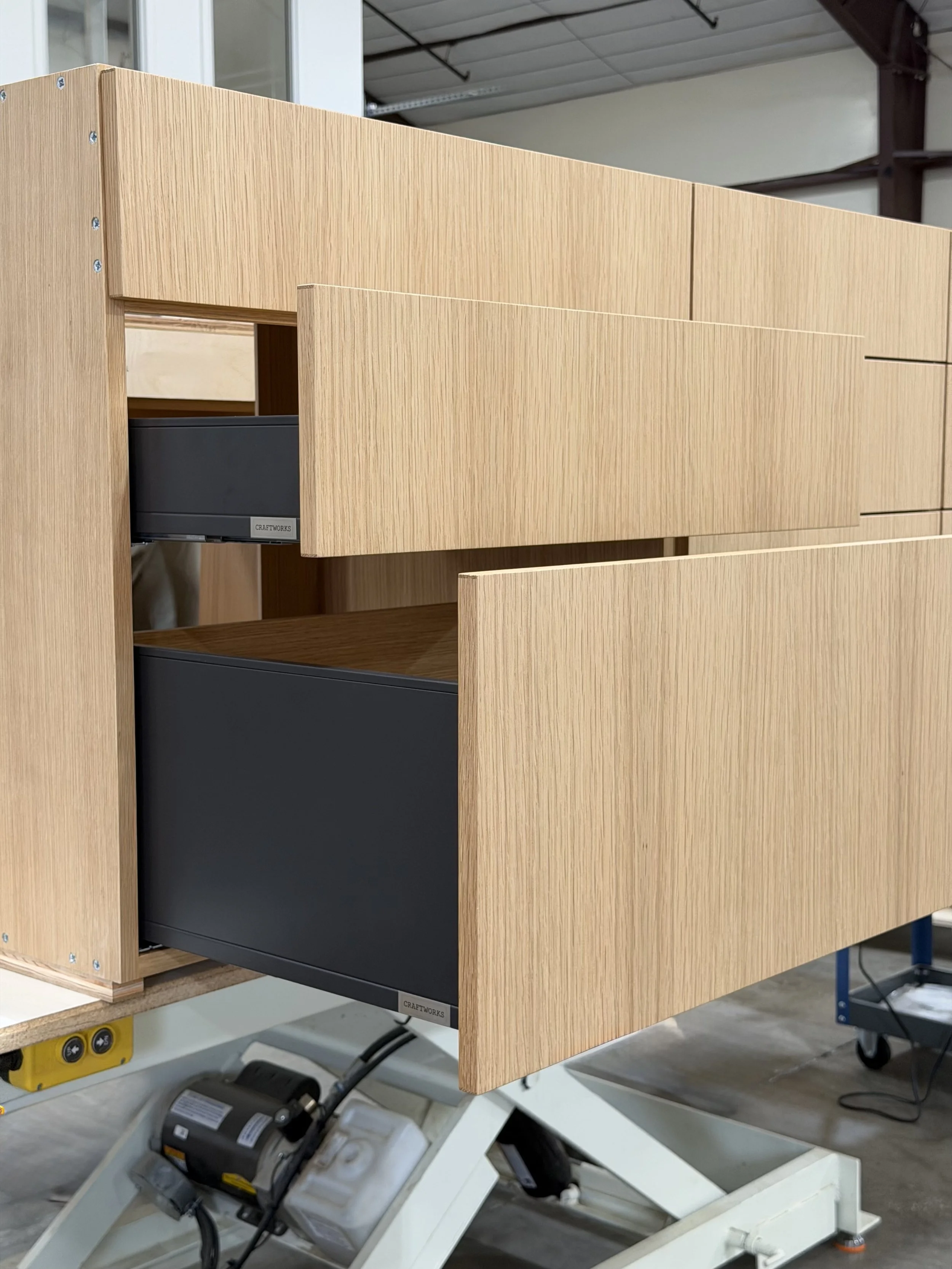 Rift White Oak vanity