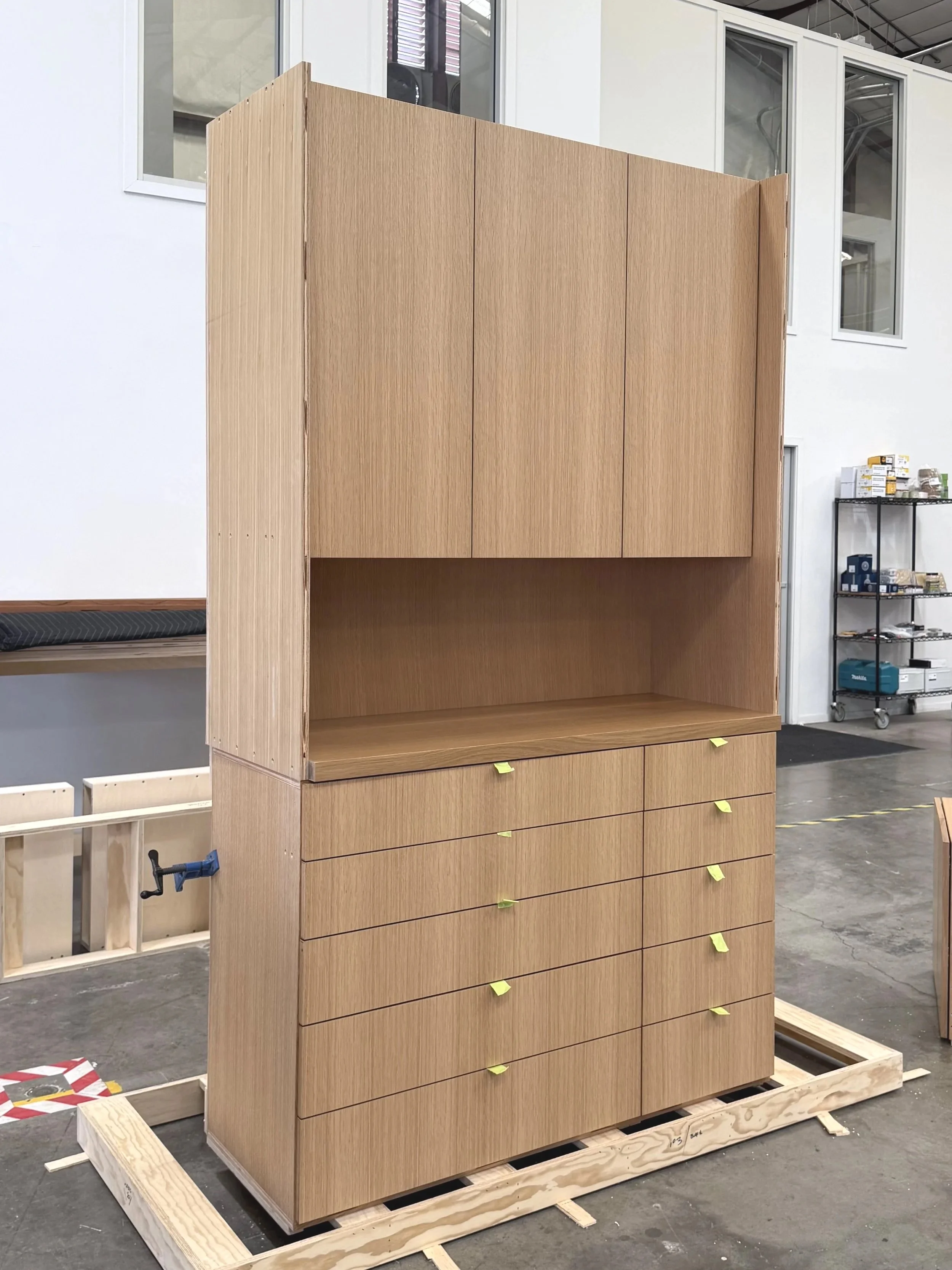 Built-In Bedroom Storage Niche