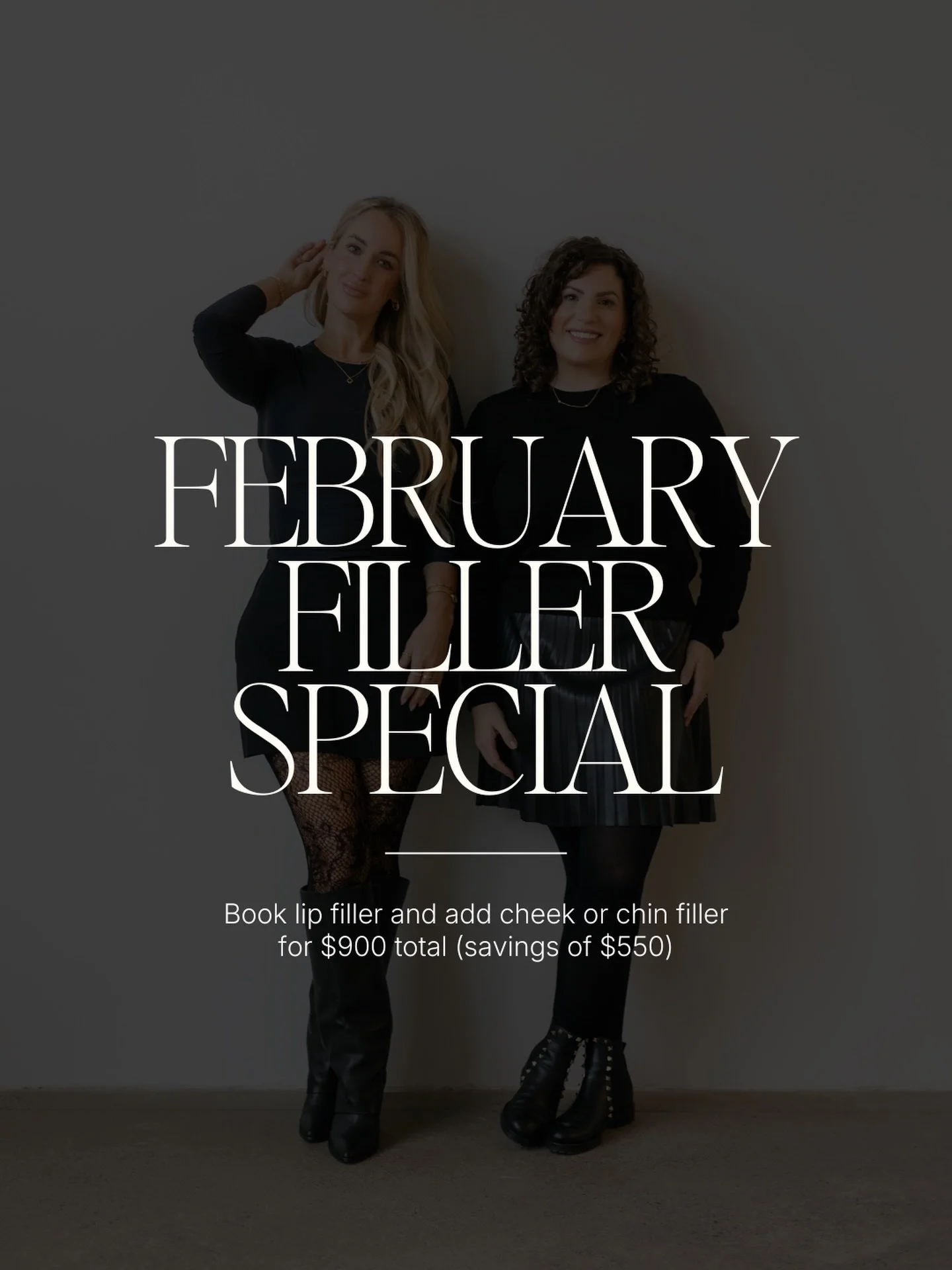 February Filler Special💋

In February only, book lip filler and add cheek or chin for $900 total (up to $550 savings)

Book with Jenna NP or Lindsay NP

#jennainjectables #jlgmedspa #fillerspecial #buffalomedspa #buffaloinjector