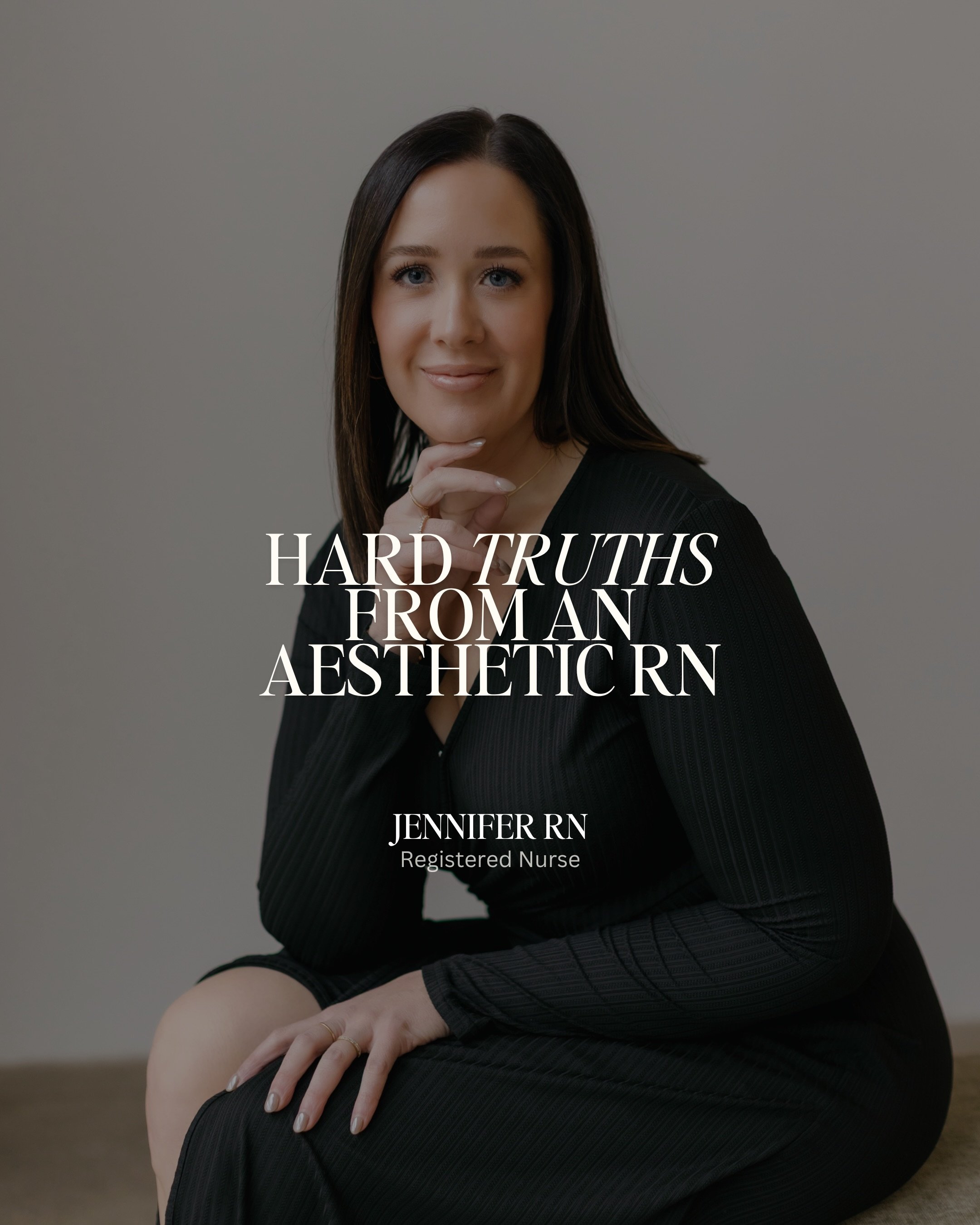 There&rsquo;s a lot of noise in the aesthetics world📢 Jennifer RN is dropping the skin truths you actually need to hear

1️⃣ Who you trust with your skin matters. Skill, training, and experience matters when someone is working on your face and body
