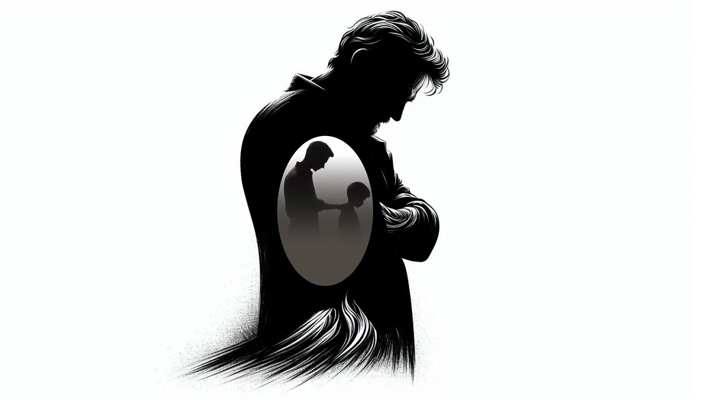 a man finding the father within himself | shadow work