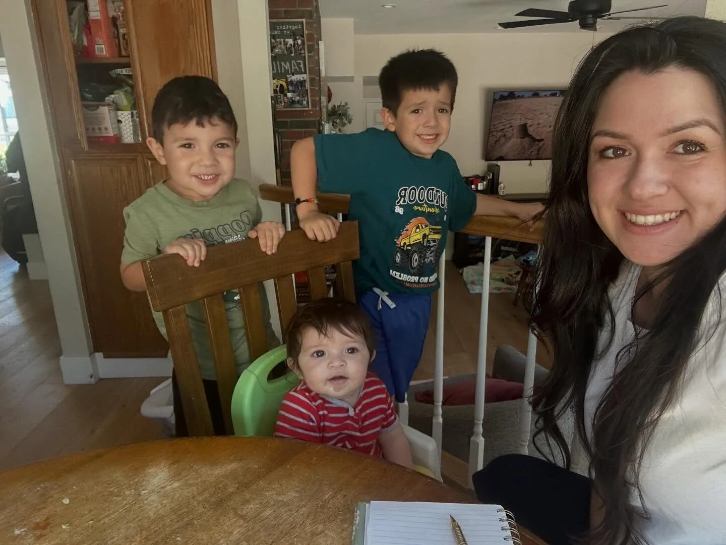 I&rsquo;m outnumbered 💙💙💙

Fams with multiple littles, give me your best tips 😅