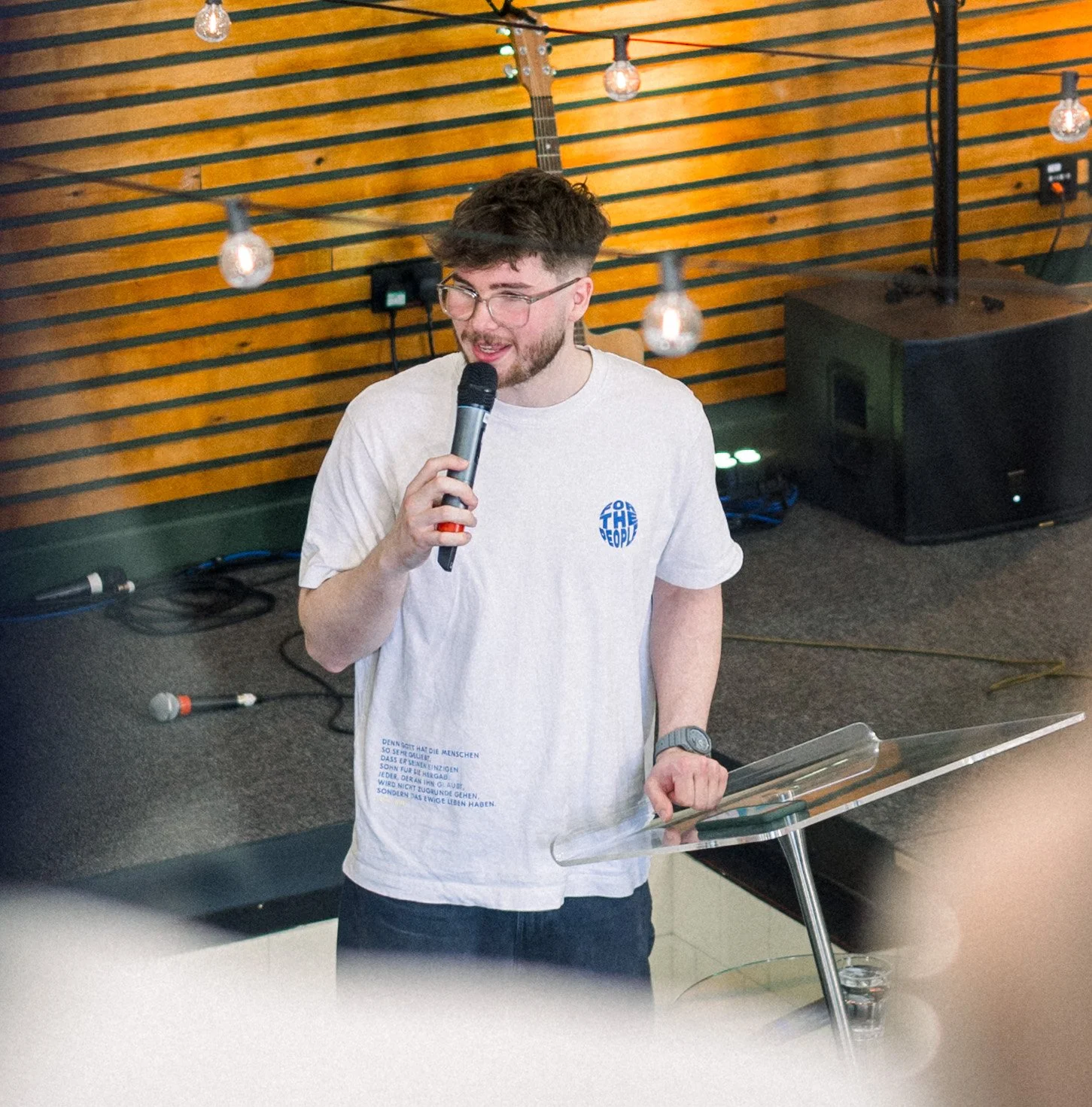 Pastor Ben speaking