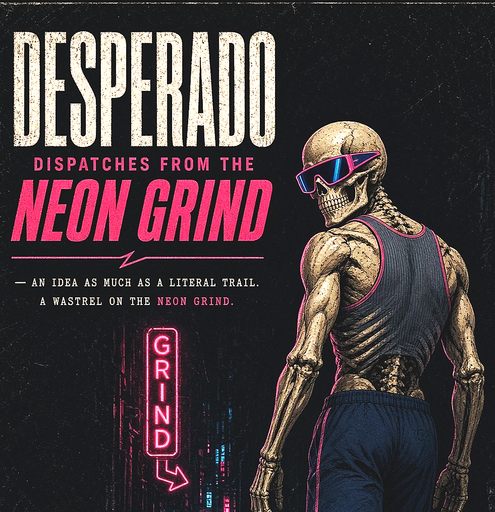 Desperado Dispatches: 004 — Visions from the Valley — Words in the moment — when it’s Happening &amp; Where it’s At                                      — Weird Sun &amp; Staying Rowdy, On the Run