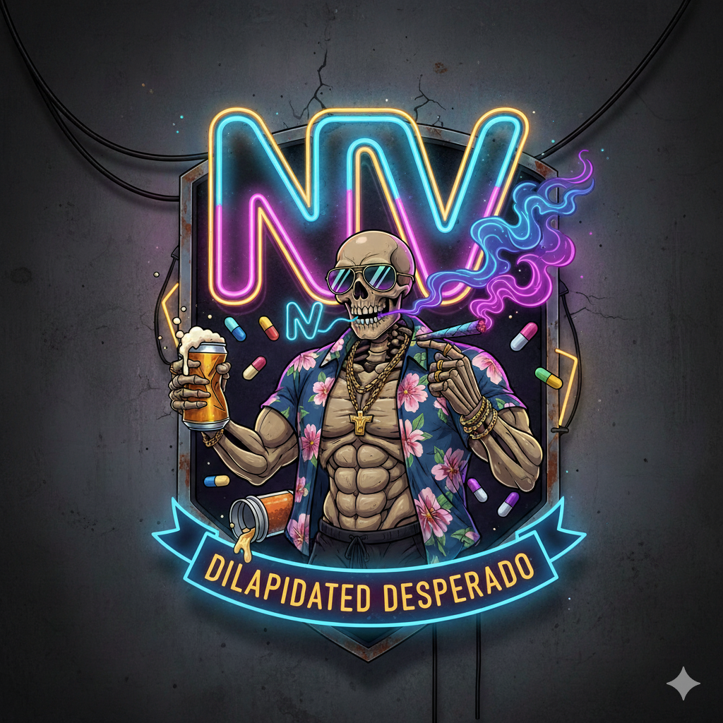 NV - Nicholas Viglietti - Skuzzleton "Dilapidated Desperado"   https://beatnikcowboy.com/2025/12/29/nicholas-viglietti-8/
