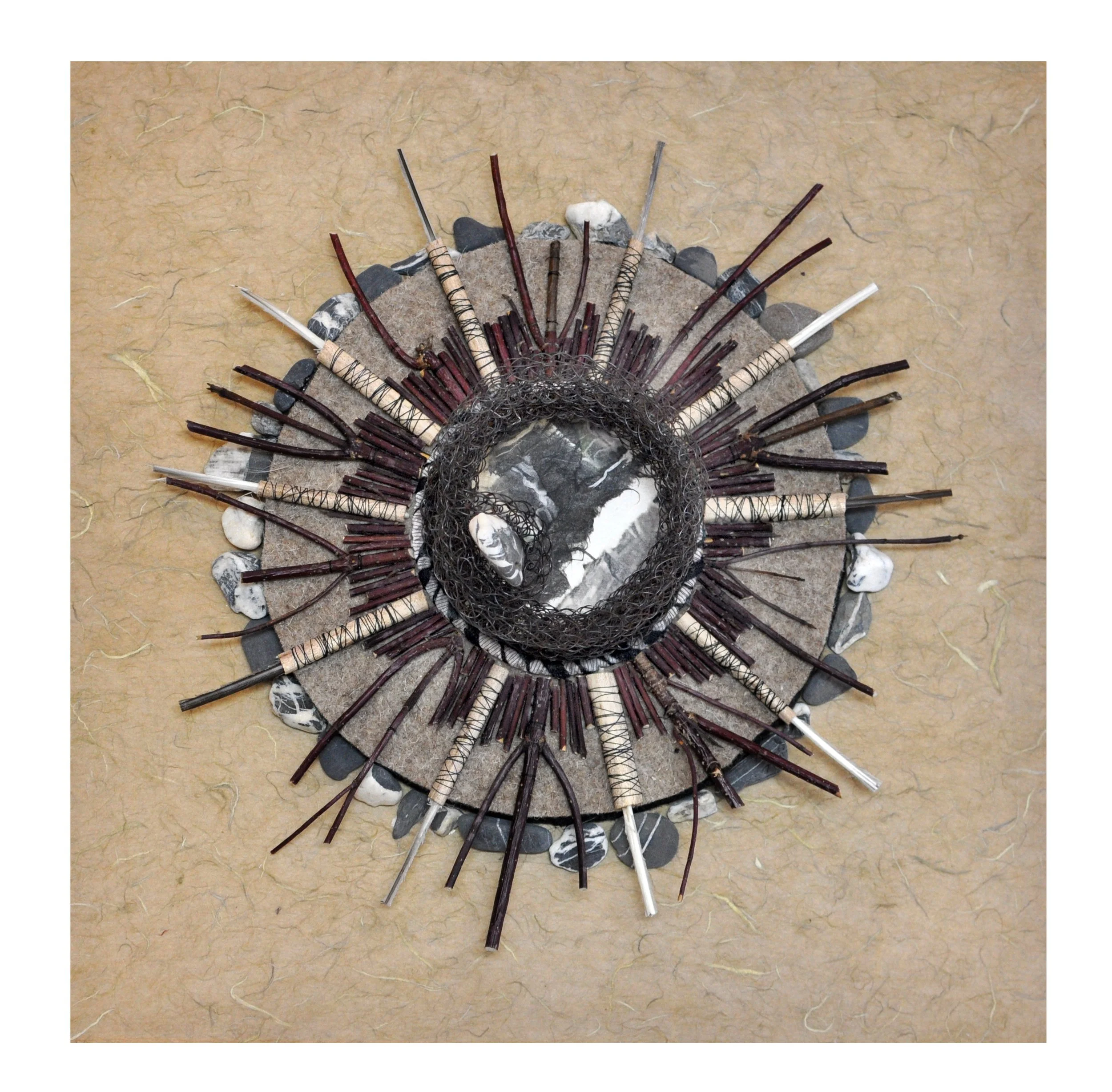 OSSIERS AND ROCKS
18" x 18"