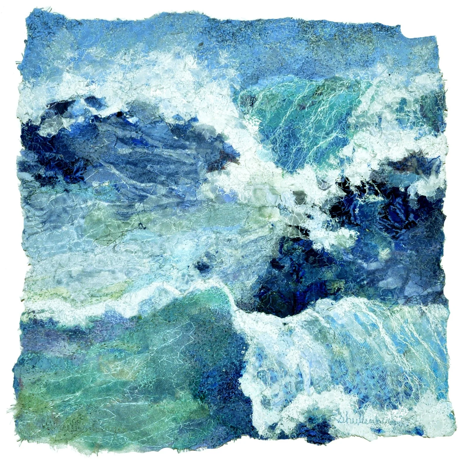 WAVE 2 - SOLD
 
piece - 10 x 10
 
framed - 21 x 21