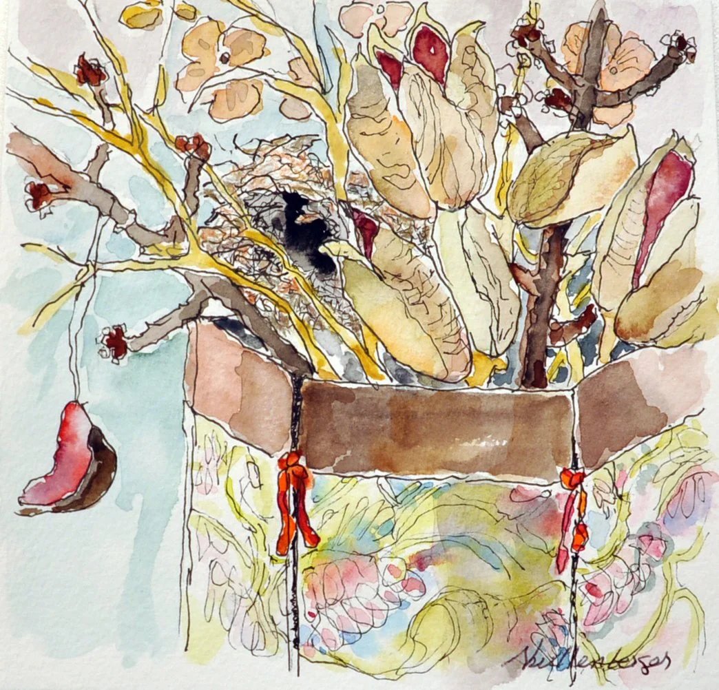 NATURAL COLLECTION   6" x 6" unframed