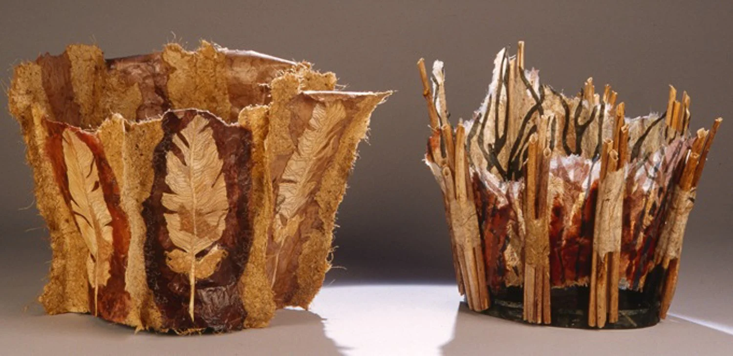 FEATHER BOWL/TREE VESSEL