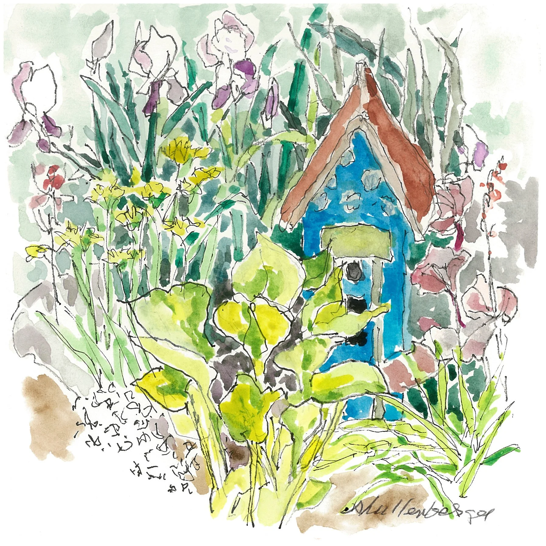 LITTLE BLUE HOUSE -   SOLD  