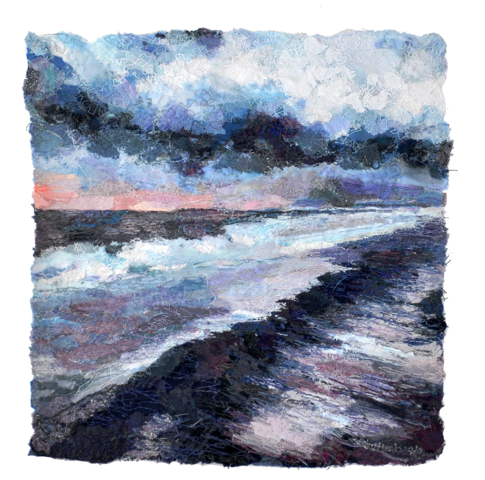 WAVE 5 -   SOLD  
 
piece - 10 x 10
 
framed - 21 x 21