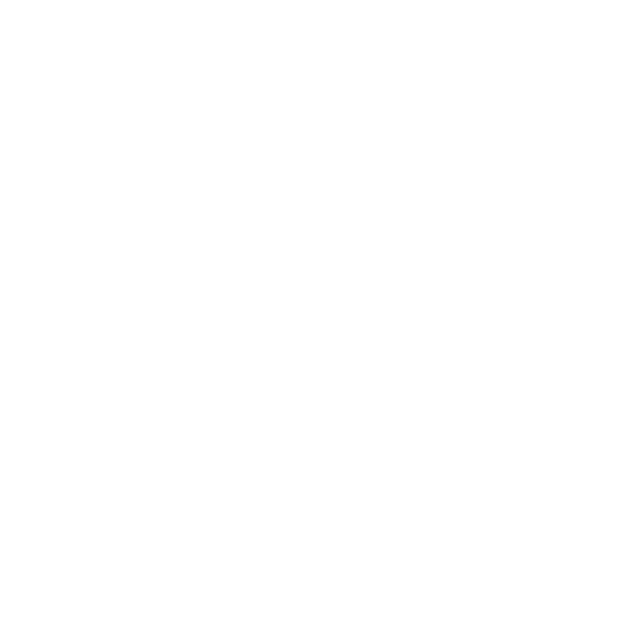 A silhouette of a mountain with a flag on top, a small circle representing the sun, and a body of water in foreground, all enclosed in a circle.