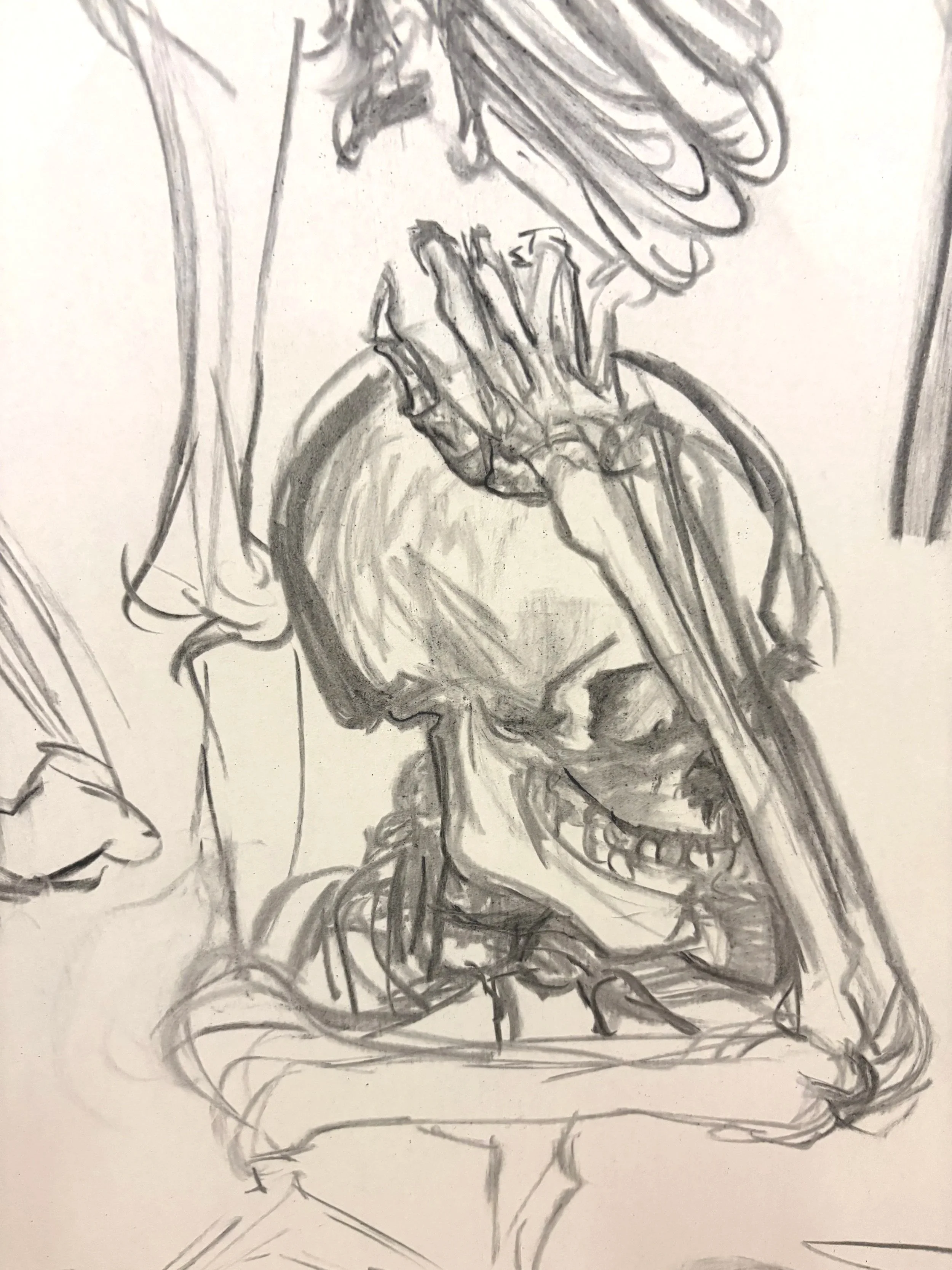 Headache (2026) charcoal.