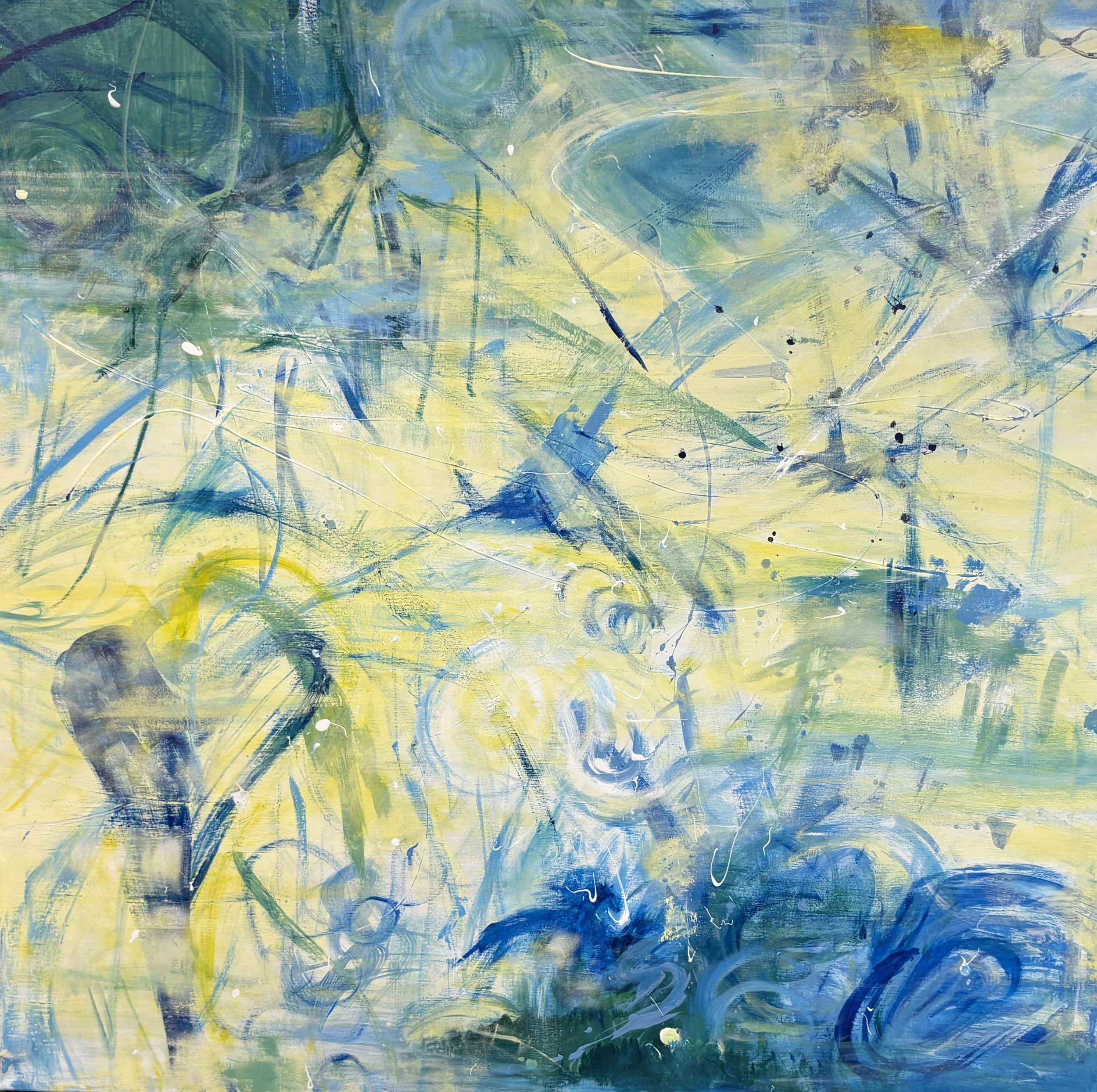 Bureau (2025) acrylic. 