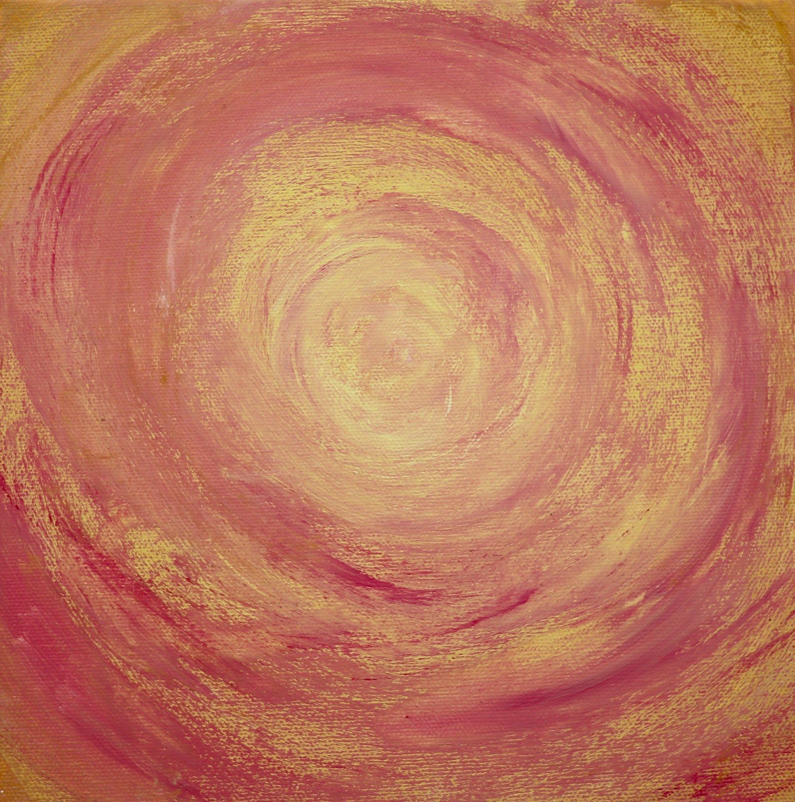 Song for Three Brown Cows (2025) acrylic.
