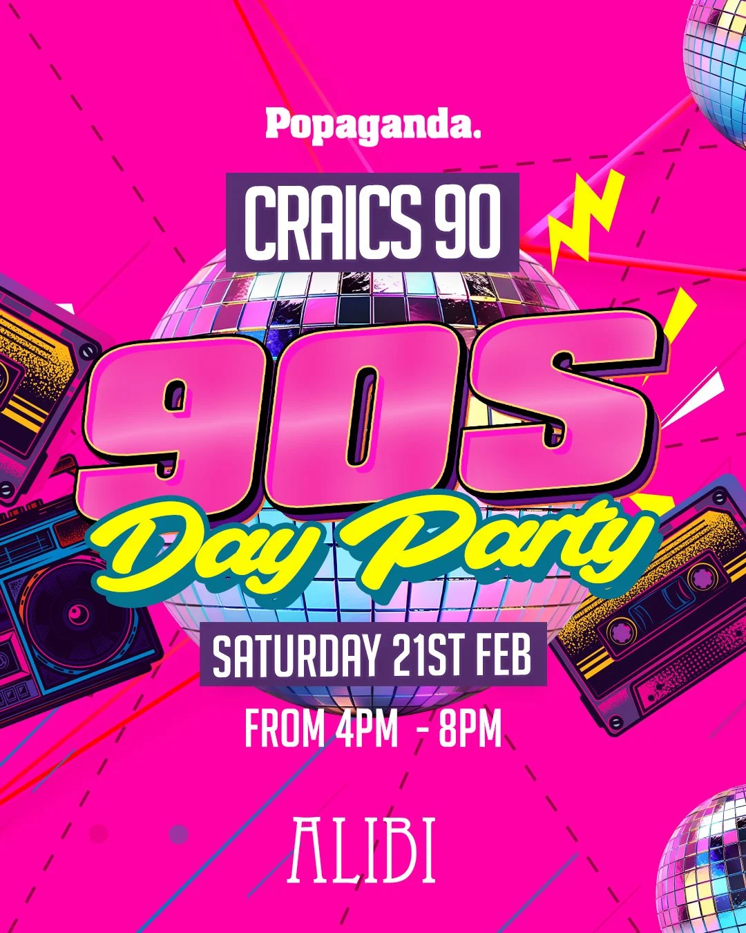  90s Day Party belfast – 90s Club Classics &amp; Singalong Anthems