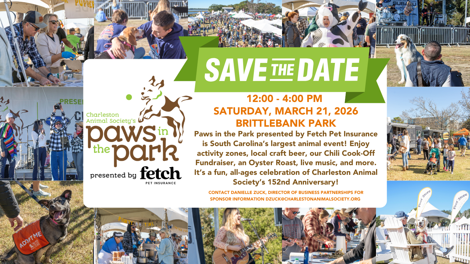Charleston Animal Society’s Paws in the Park