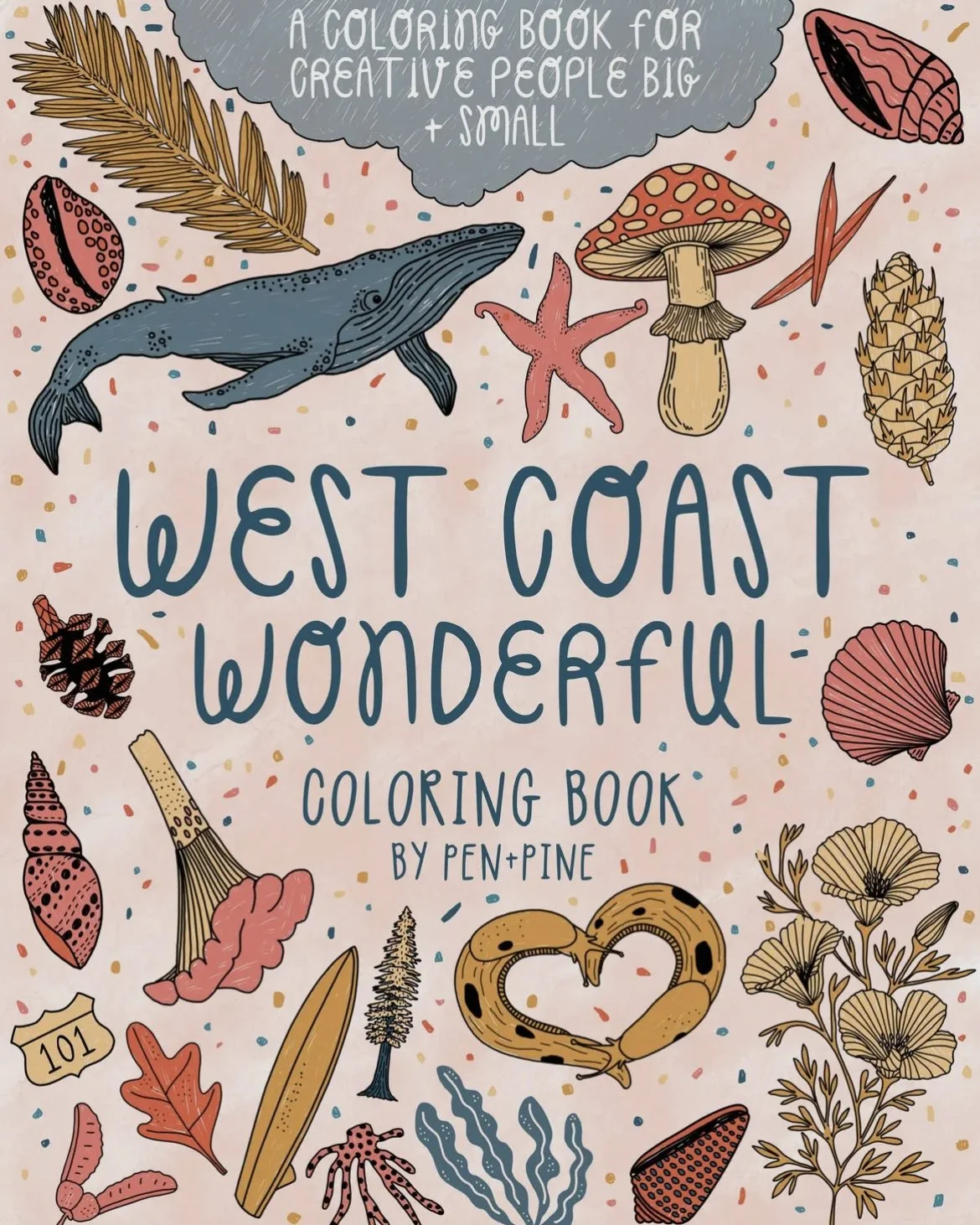 West Coast Coloring Book