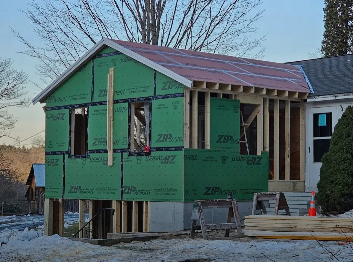 Start of Garage Addition