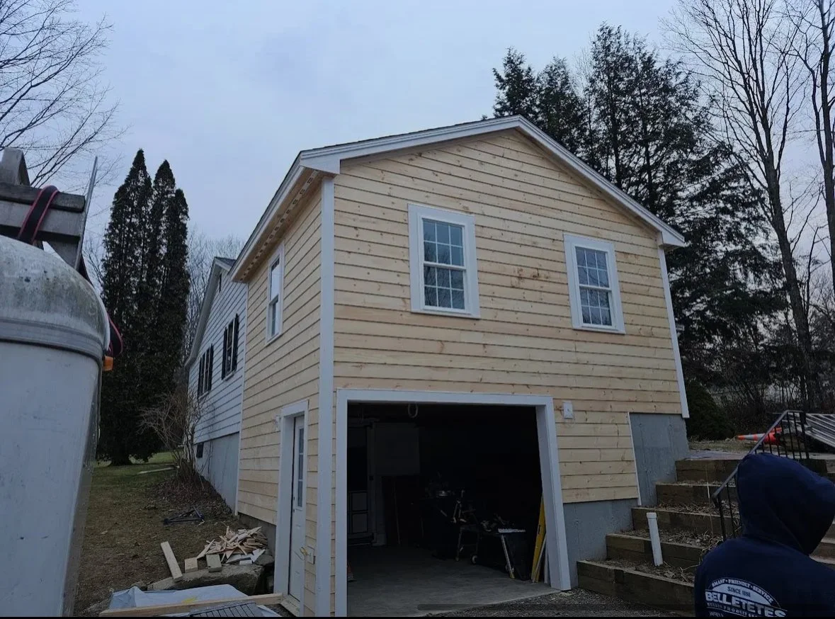 Finished Garage Addition