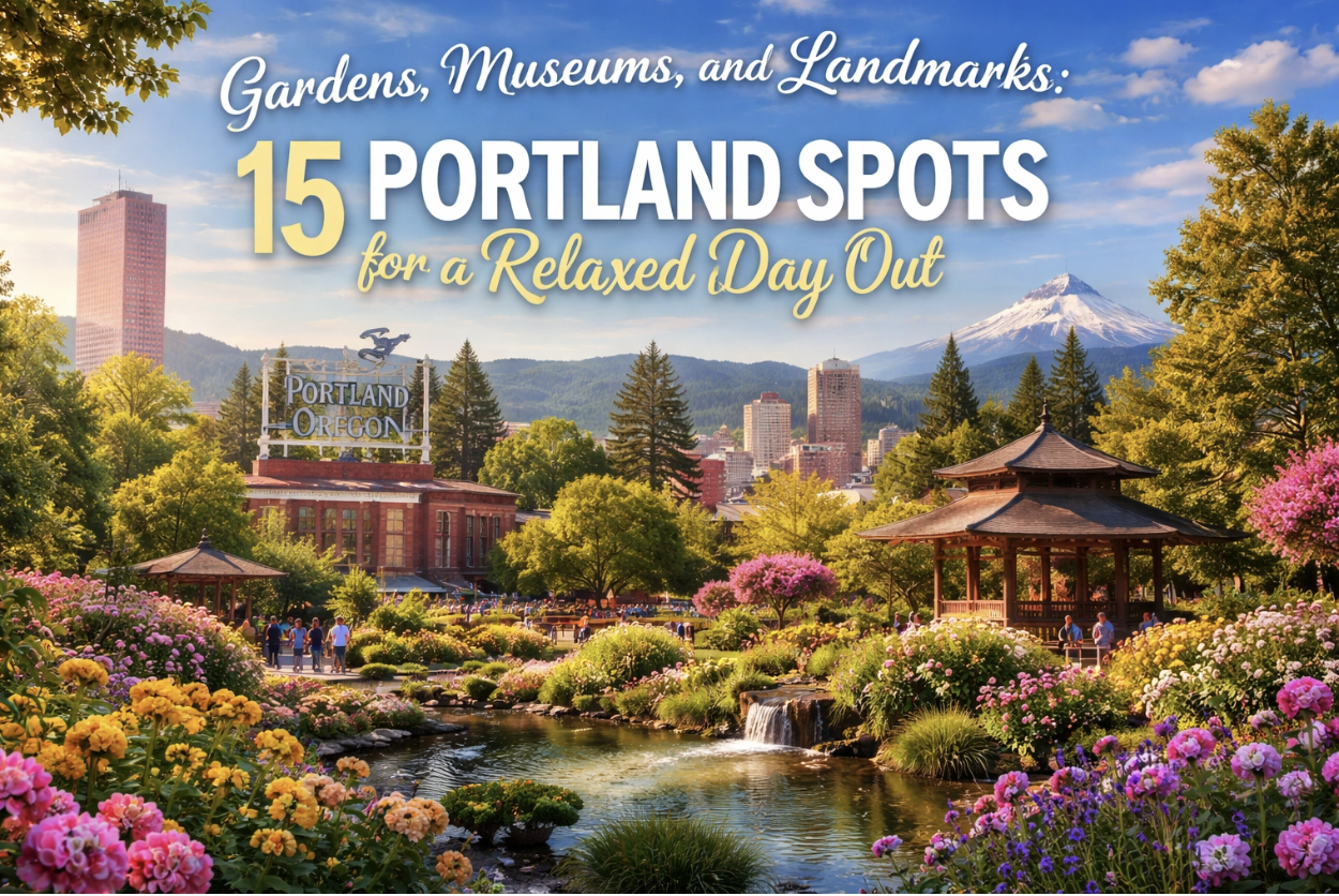 Gardens, Museums, and Landmarks: 15 Portland Spots for a Relaxed Day Out