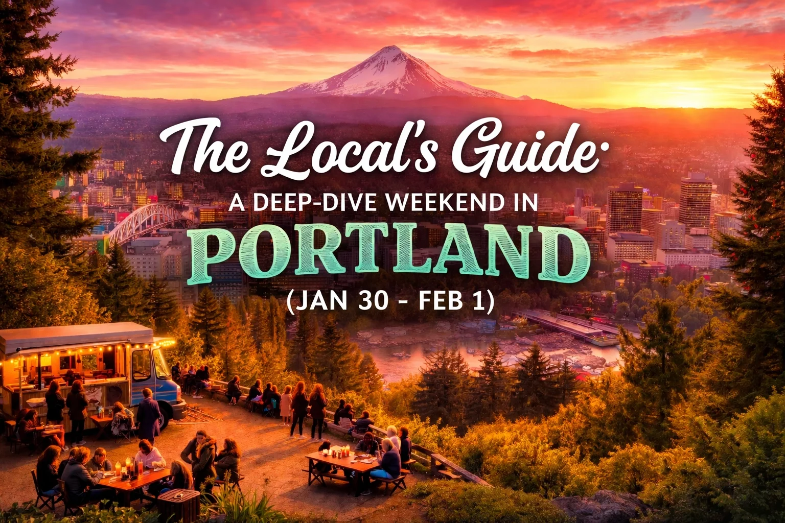 The Local's Guide: A Deep-Dive Weekend in Portland (Jan 30 - Feb 1)