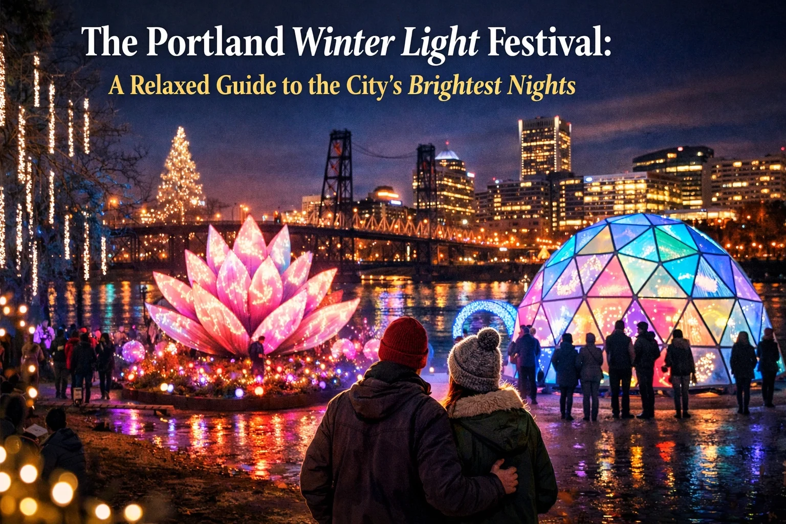 The Portland Winter Light Festival: A Relaxed Guide to the City's Brightest Nights