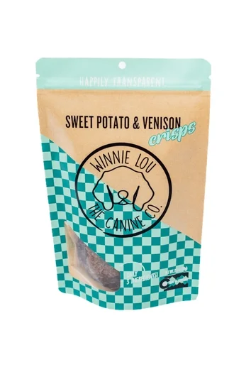 Winnie Lou Sweet Potato & Venison Crisps