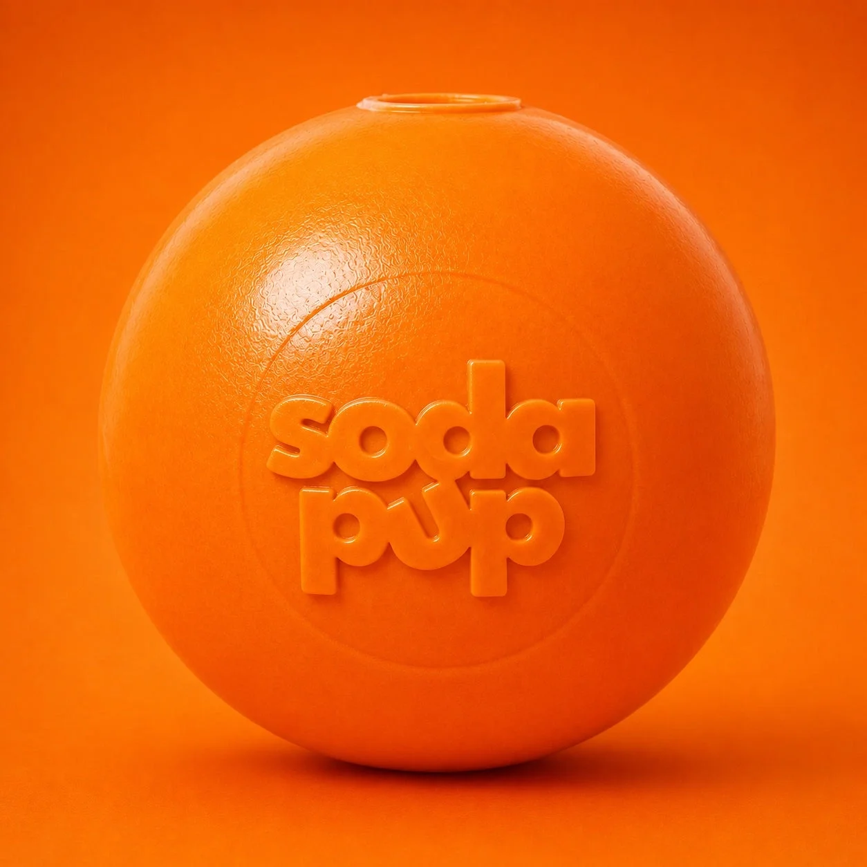 Sodapup Squeak Ball - Durable Squeaky Dog Toy, Floats, Chew Toy | USA Made