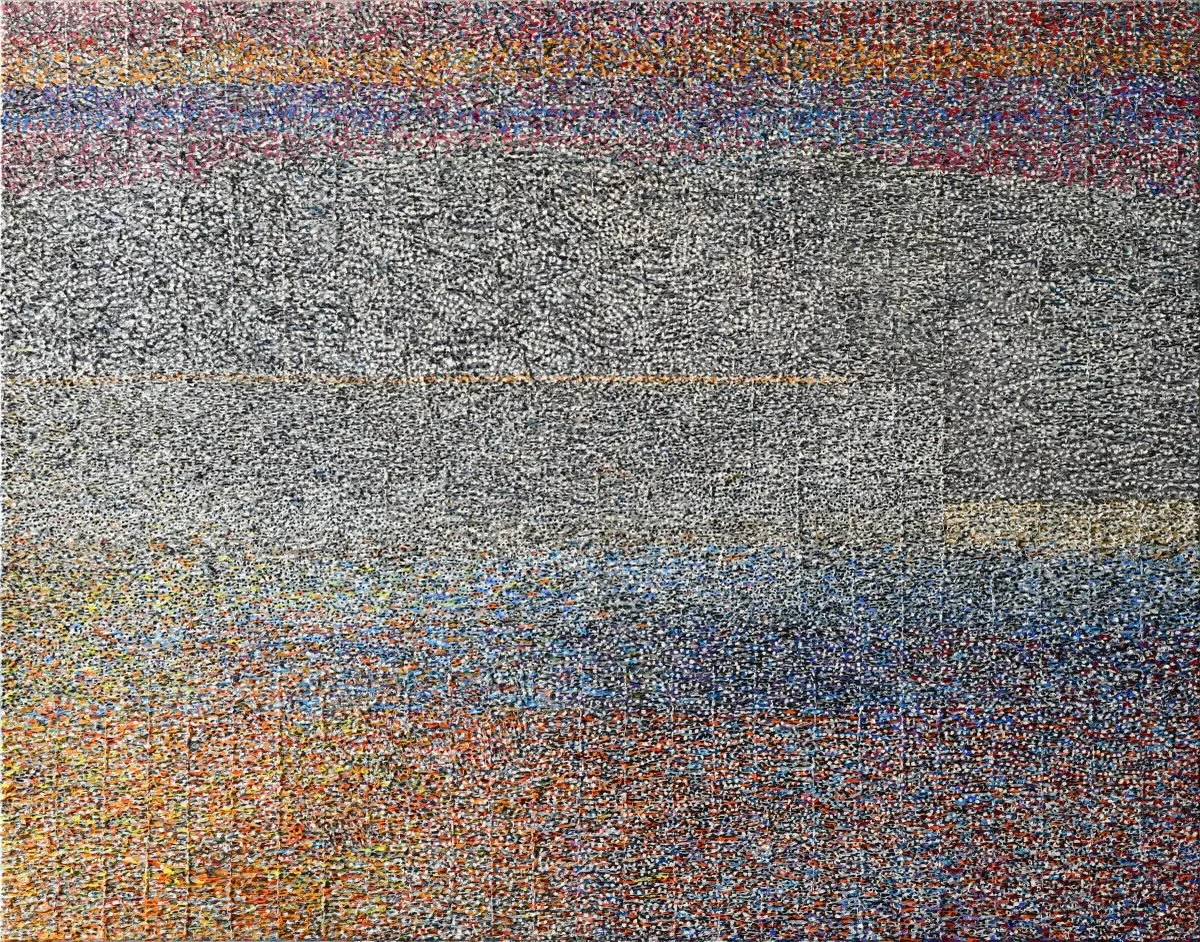 &mdash;
Artwork: Horyzont
Artist: Janusz Osicki 
Medium: oil on canvas
Category: Painting
Source: @yourartmaison 

#spatialnarrative #artandspace #sensorypresence #embodiedperception #aestheticintelligence