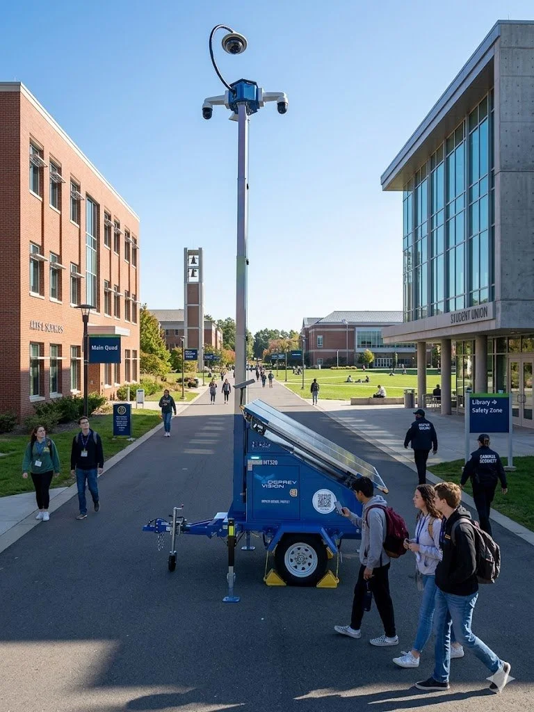 How to Secure Multi-Campus Facilities with Solar Mobile Surveillance Trailers