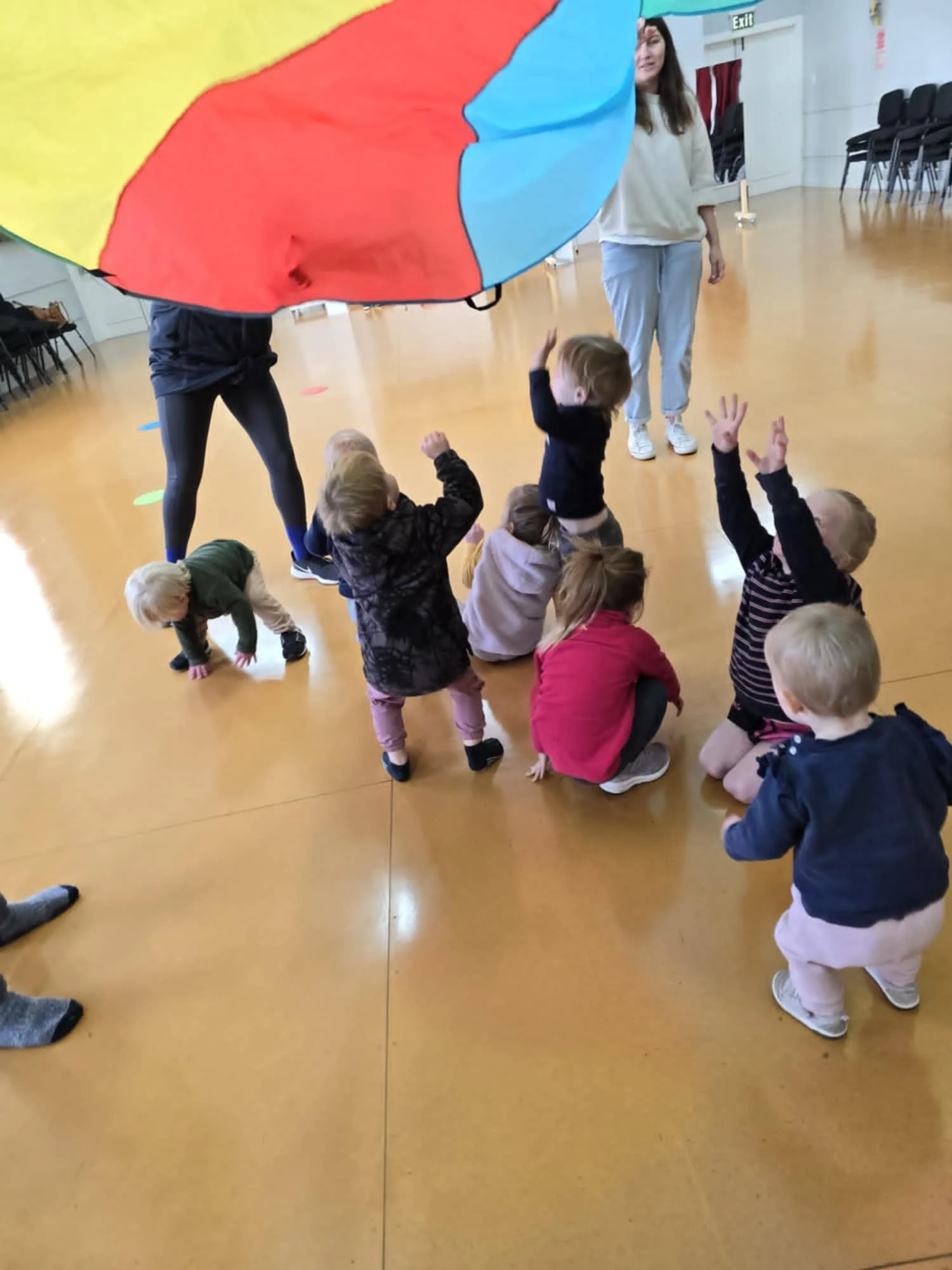 Preschooler musical tumble time Term 1