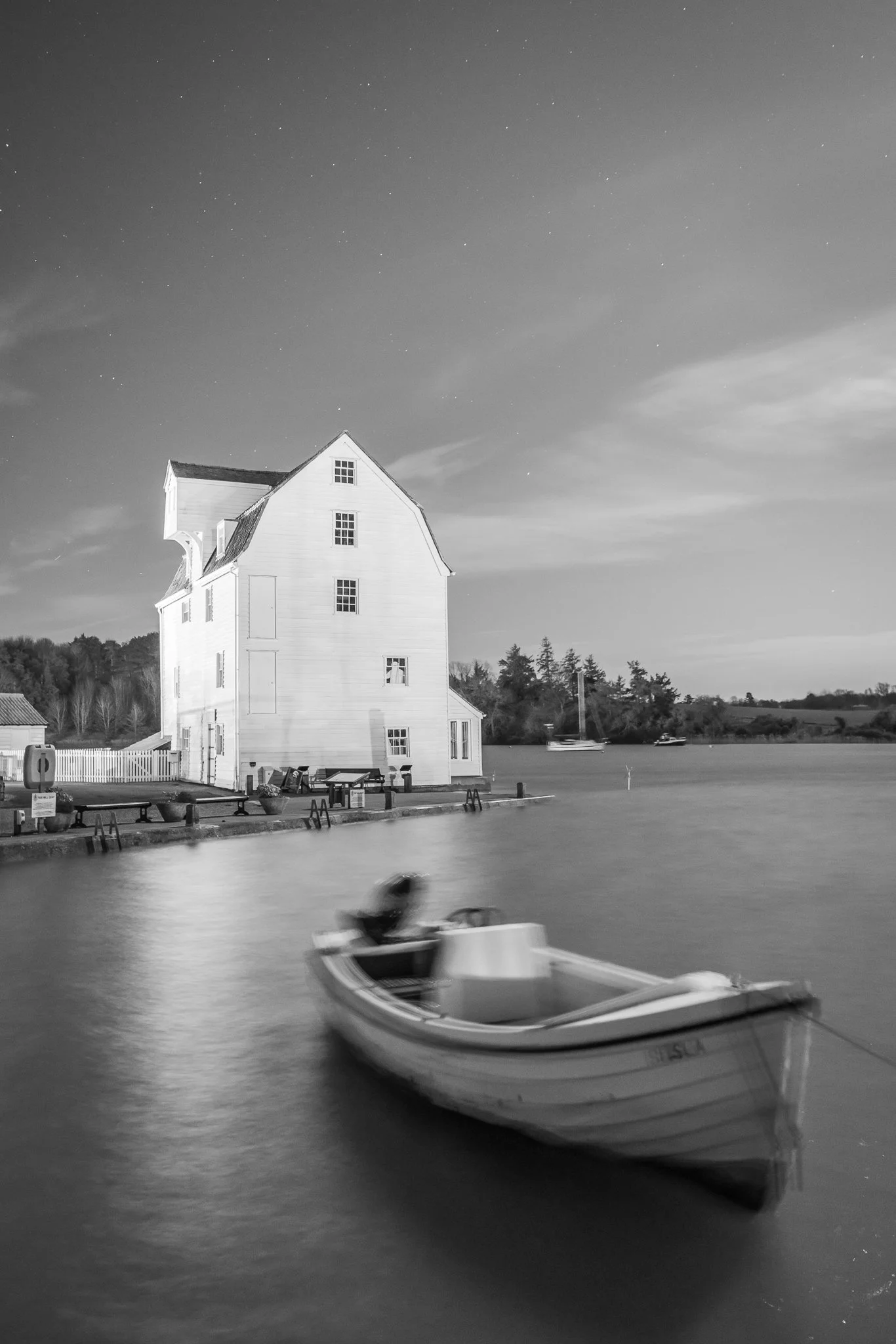 Night Time Tide Mill, River Deben, Woodbridge, Suffolk.jpg