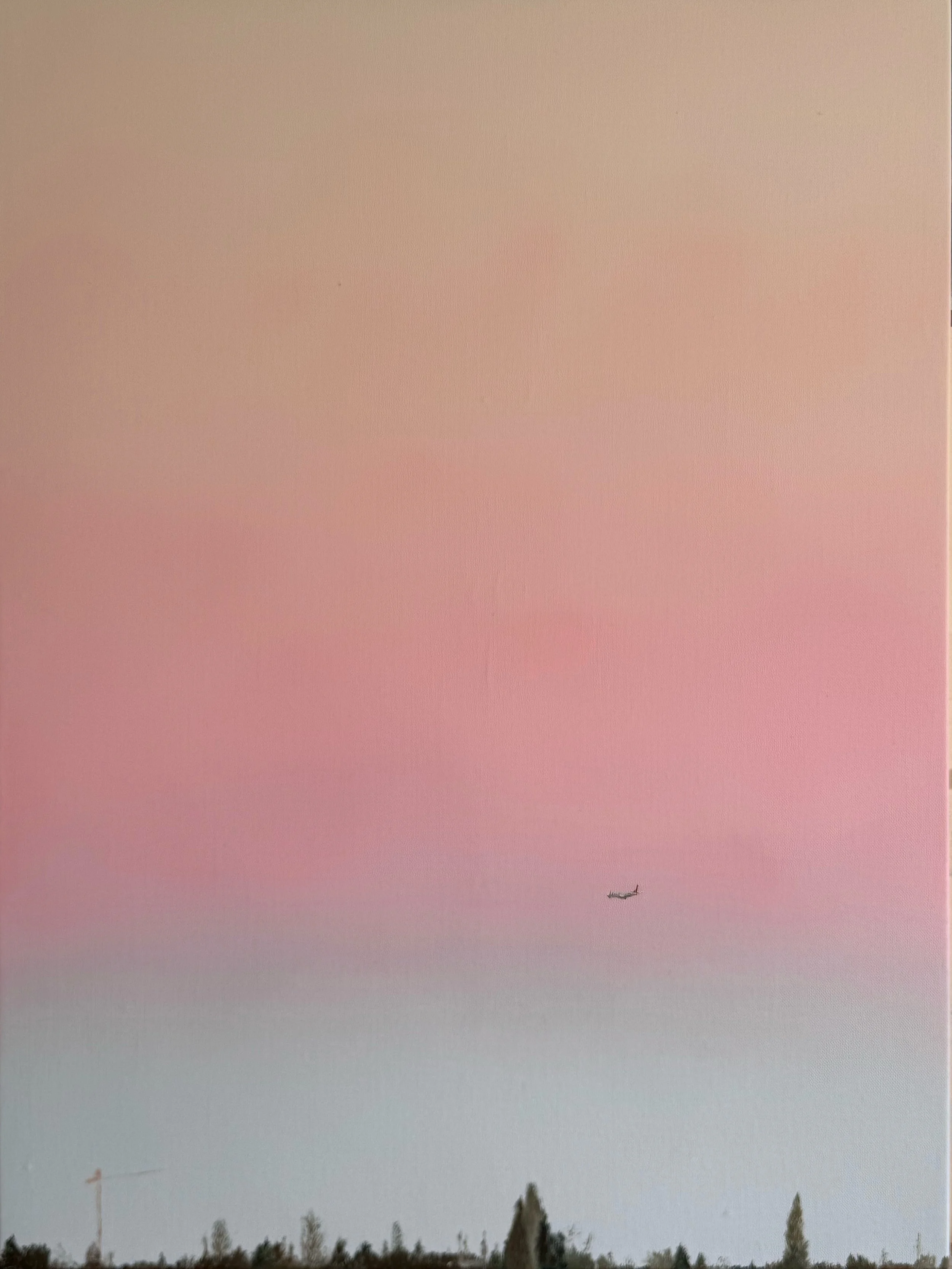 Untitled, 2025, oil on canvas - 60 x 80 cm