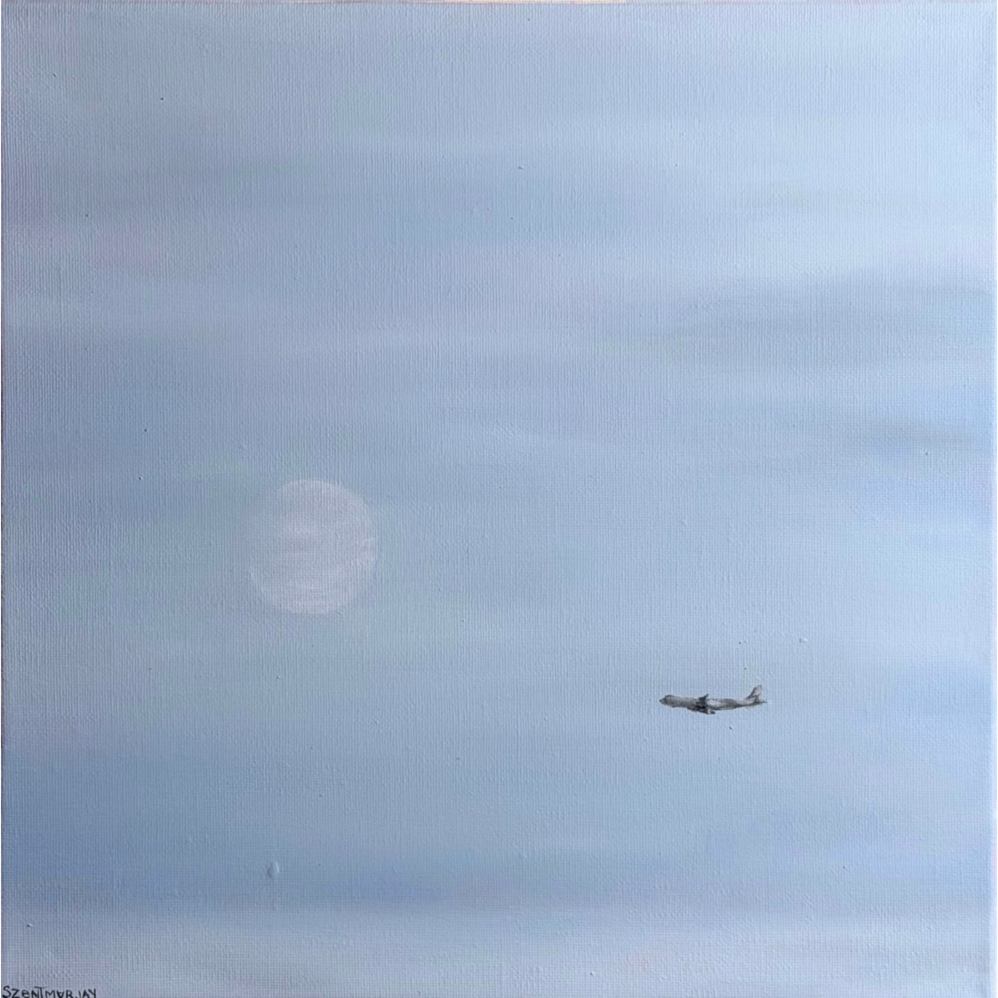 Untitled, 2026, oil on canvas - 30 x 30 cm