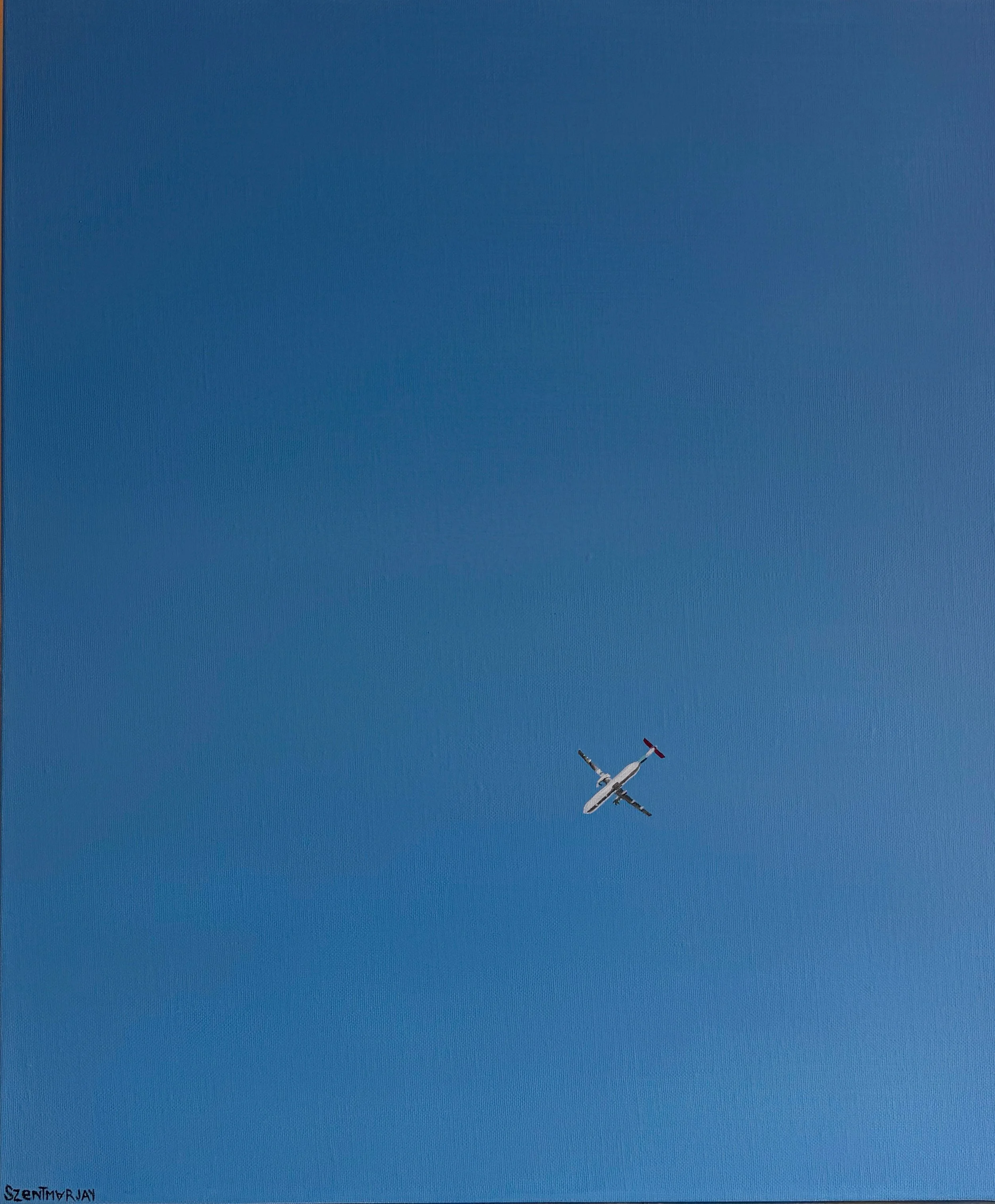 Untitled, 2025, oil on canvas - 50 x 60 cm