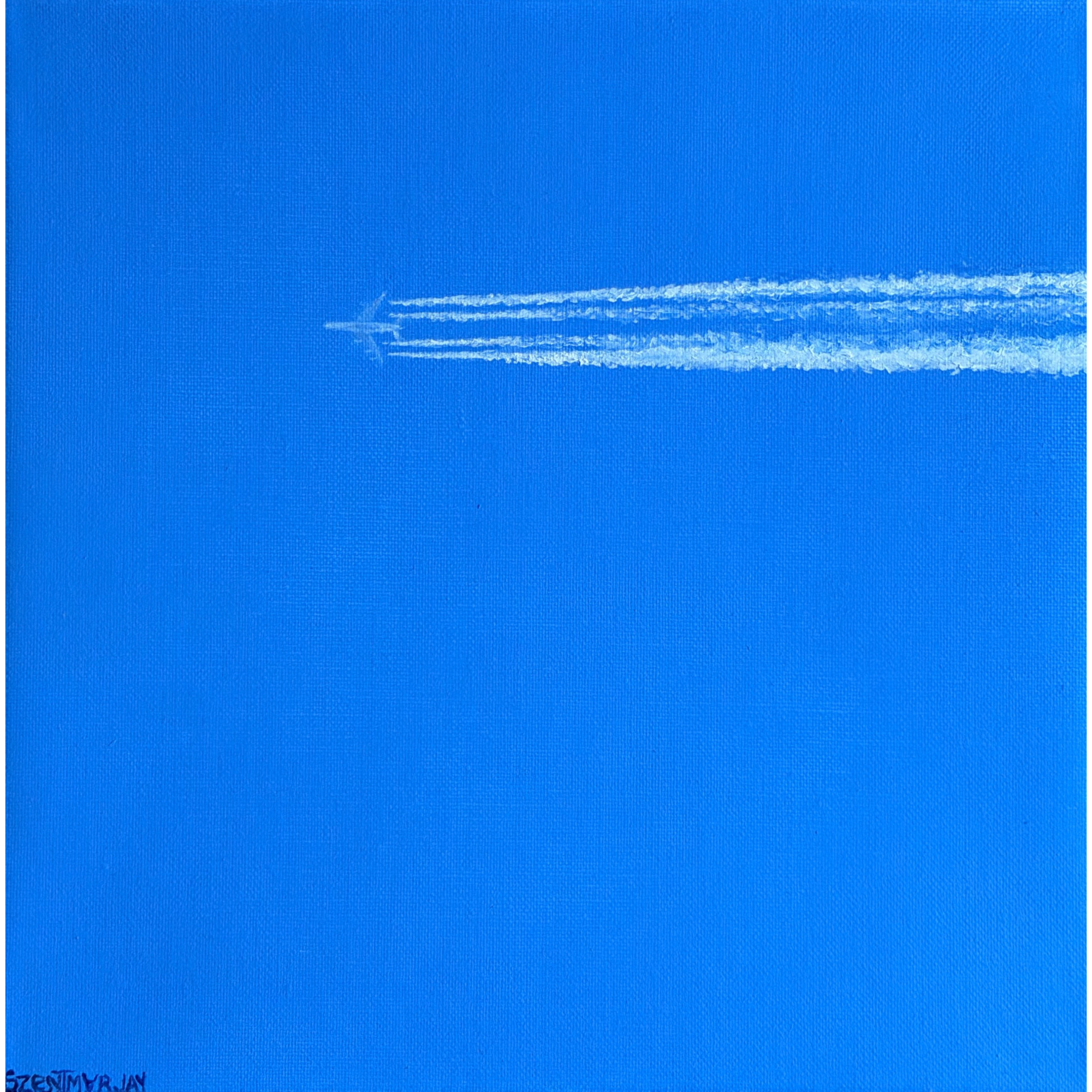 Untitled, 2026, oil on canvas - 30 x 30 cm