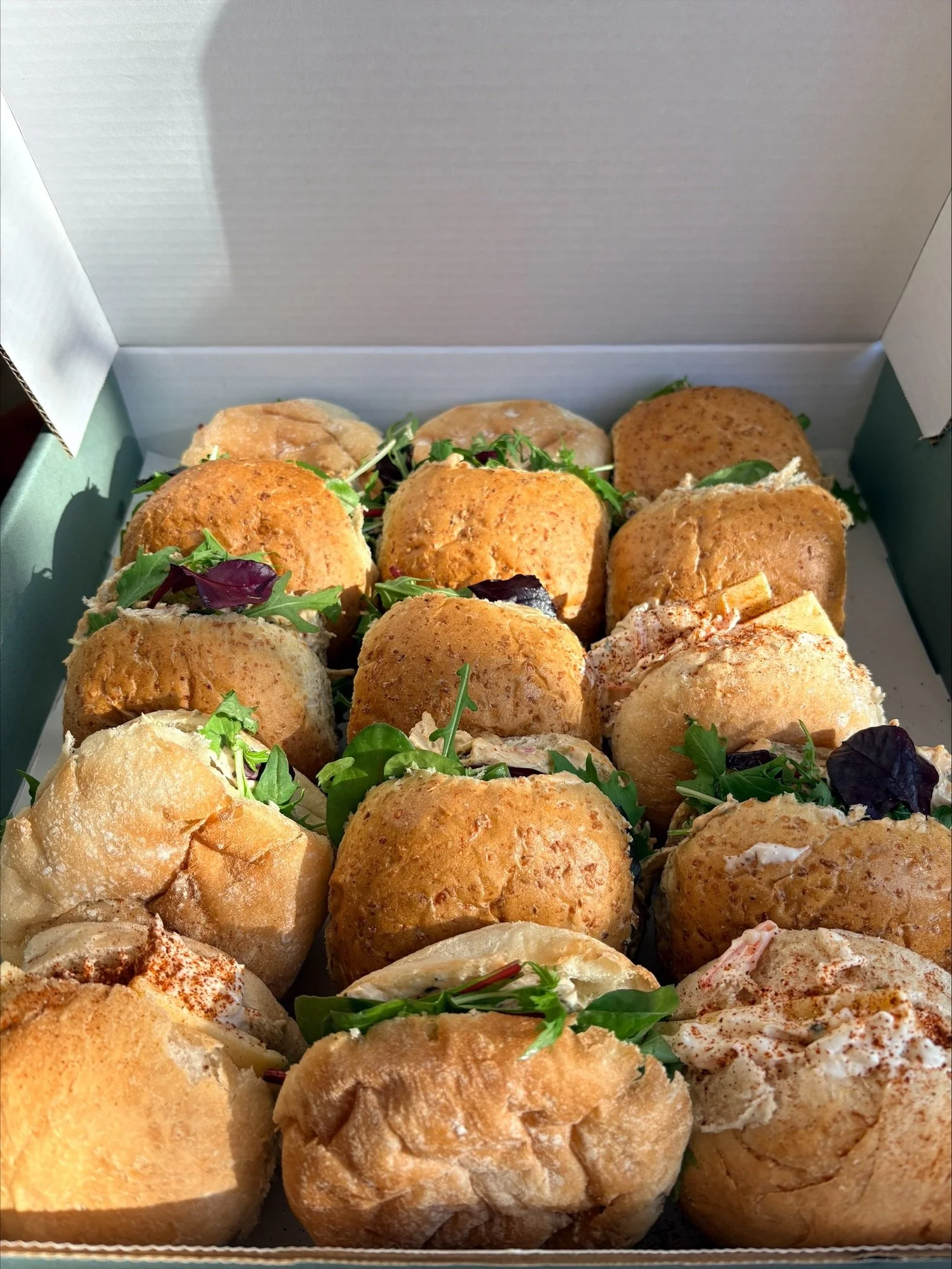 Glovers Baps Sharing Platter (x20)
