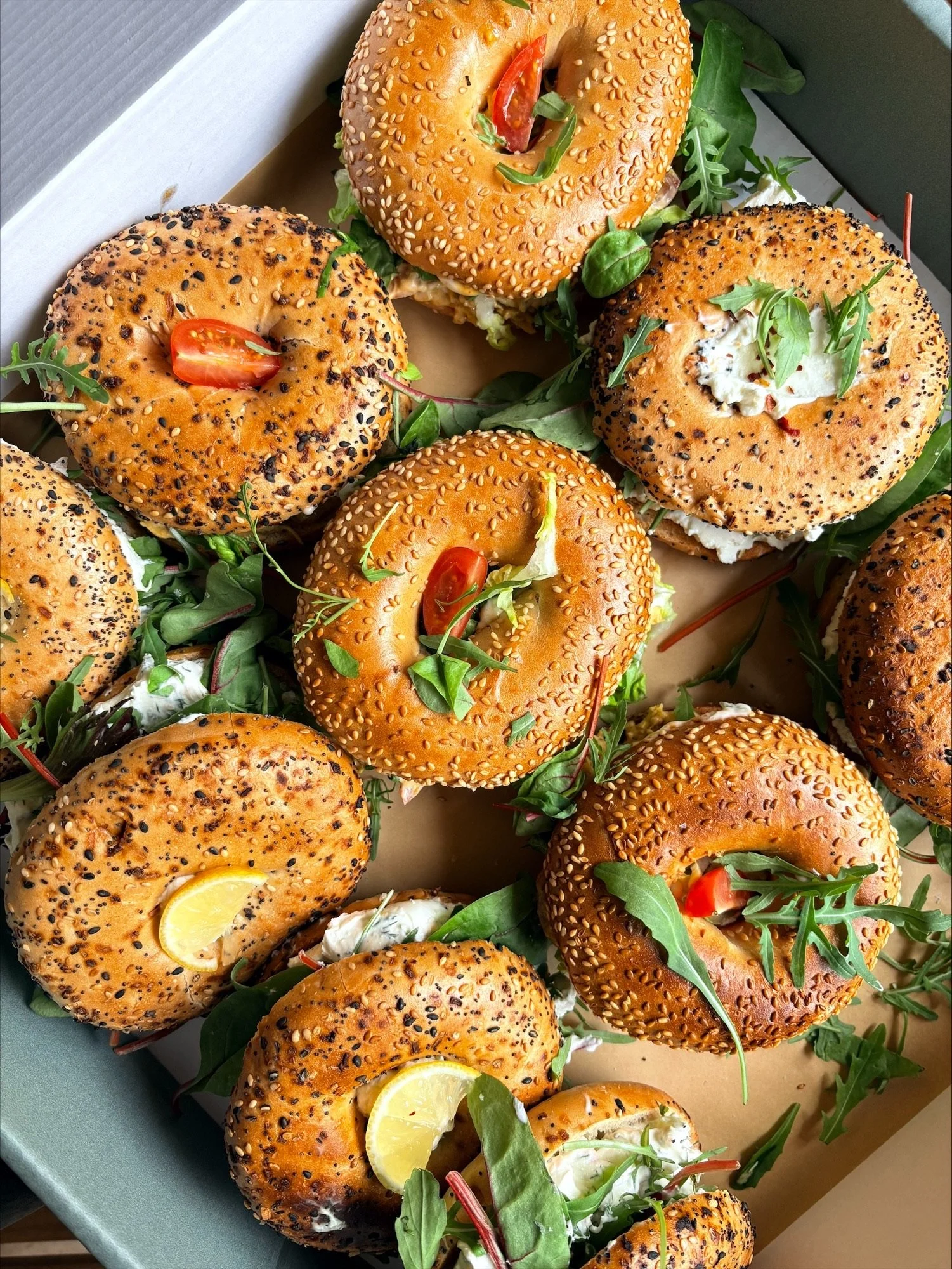 ‘Everything’ Bagel Sharing Platter (x10)
