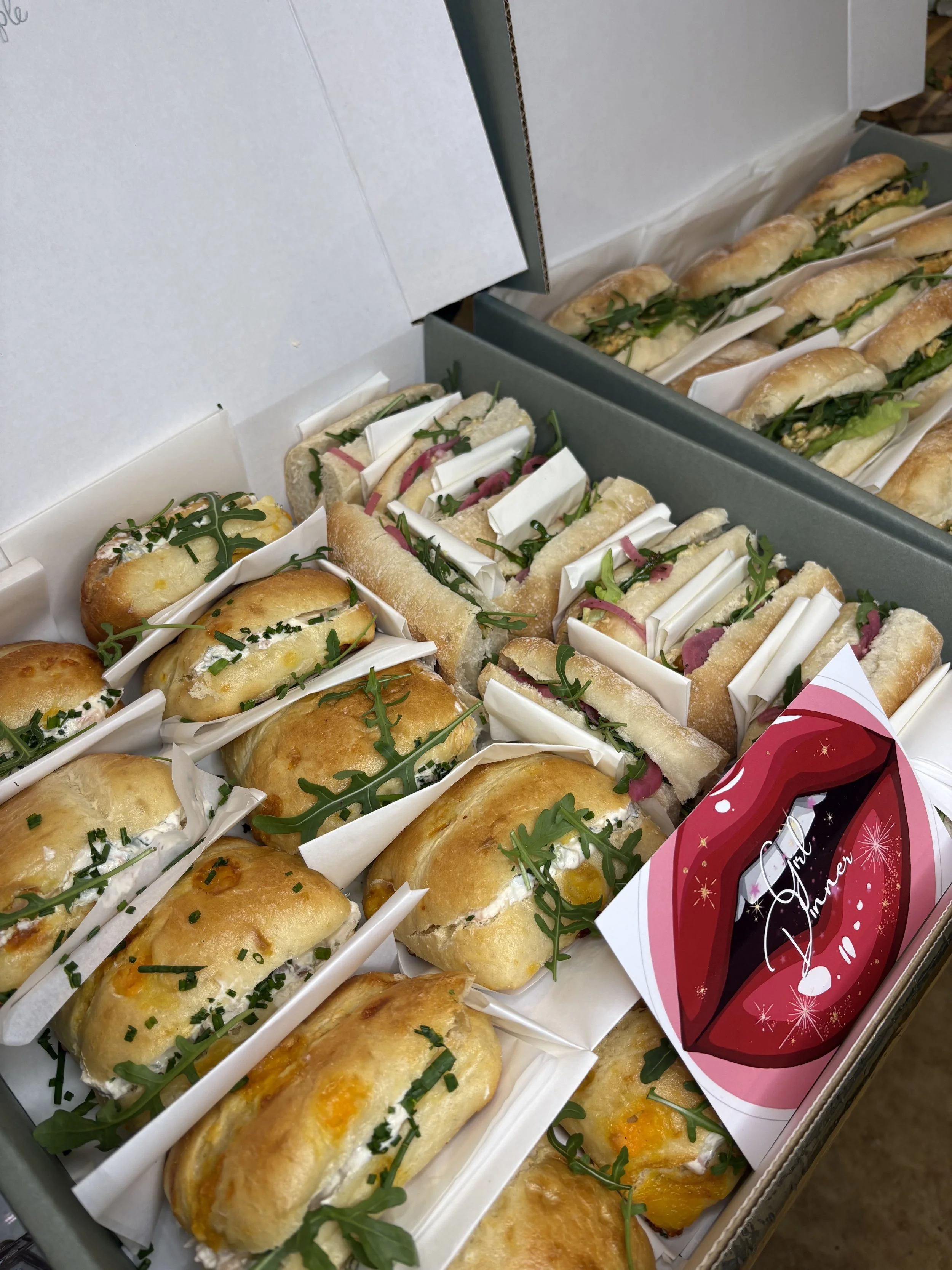 Glovers Baps Sharing Platter (x24)