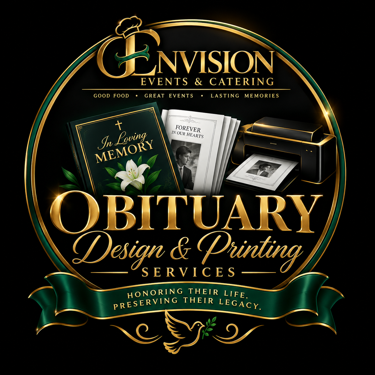 OBITUARY DESIGN ONLY