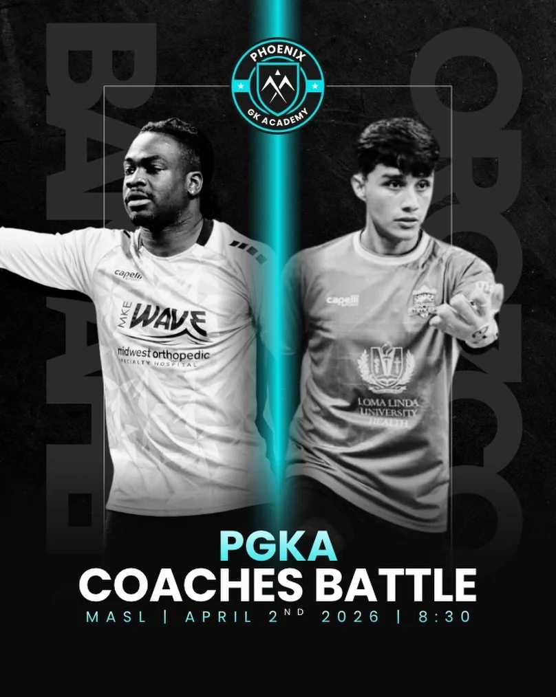 Two of our PGKA coaches battle it out in the MASL playoffs tonight ⚽️ Who ya got? 🔥