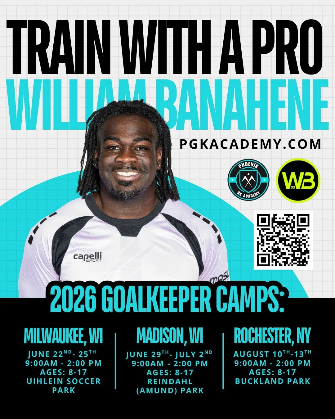 ONLY 9 DAYS LEFT TO REGISTER FOR MILWAUKEE CAMP 🚨⚽️ 

Spots are limited! ✍️ 

Register today:
https://www.wb33gk.com/register
