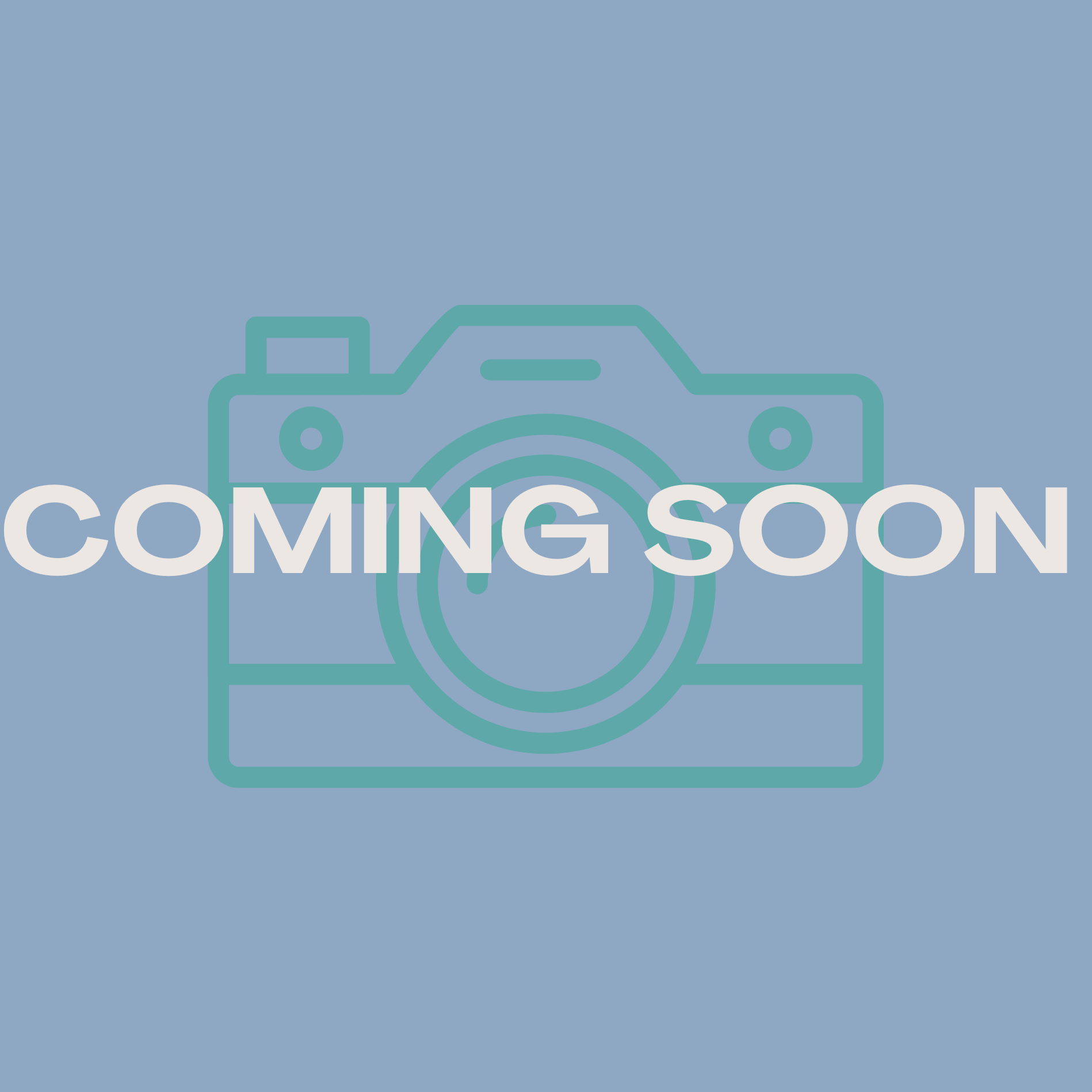 Placeholder image with a camera outline and the text 'COMING SOON' overlaid.