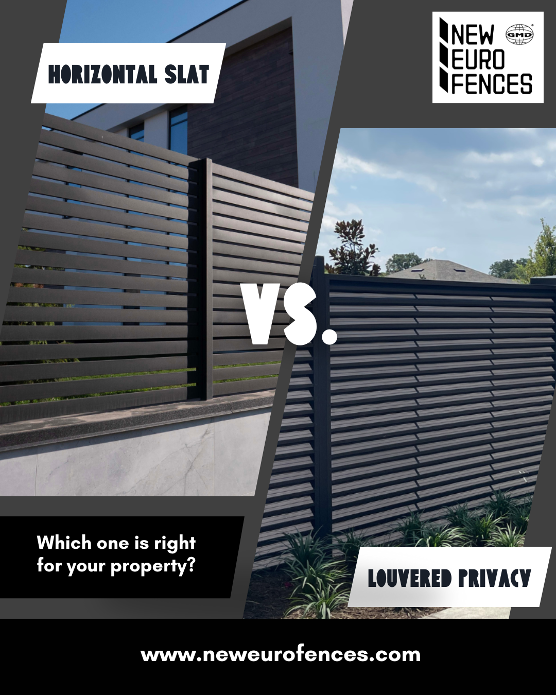 Louvered Privacy vs. Horizontal Slat Fence: Which One Is Right for You?