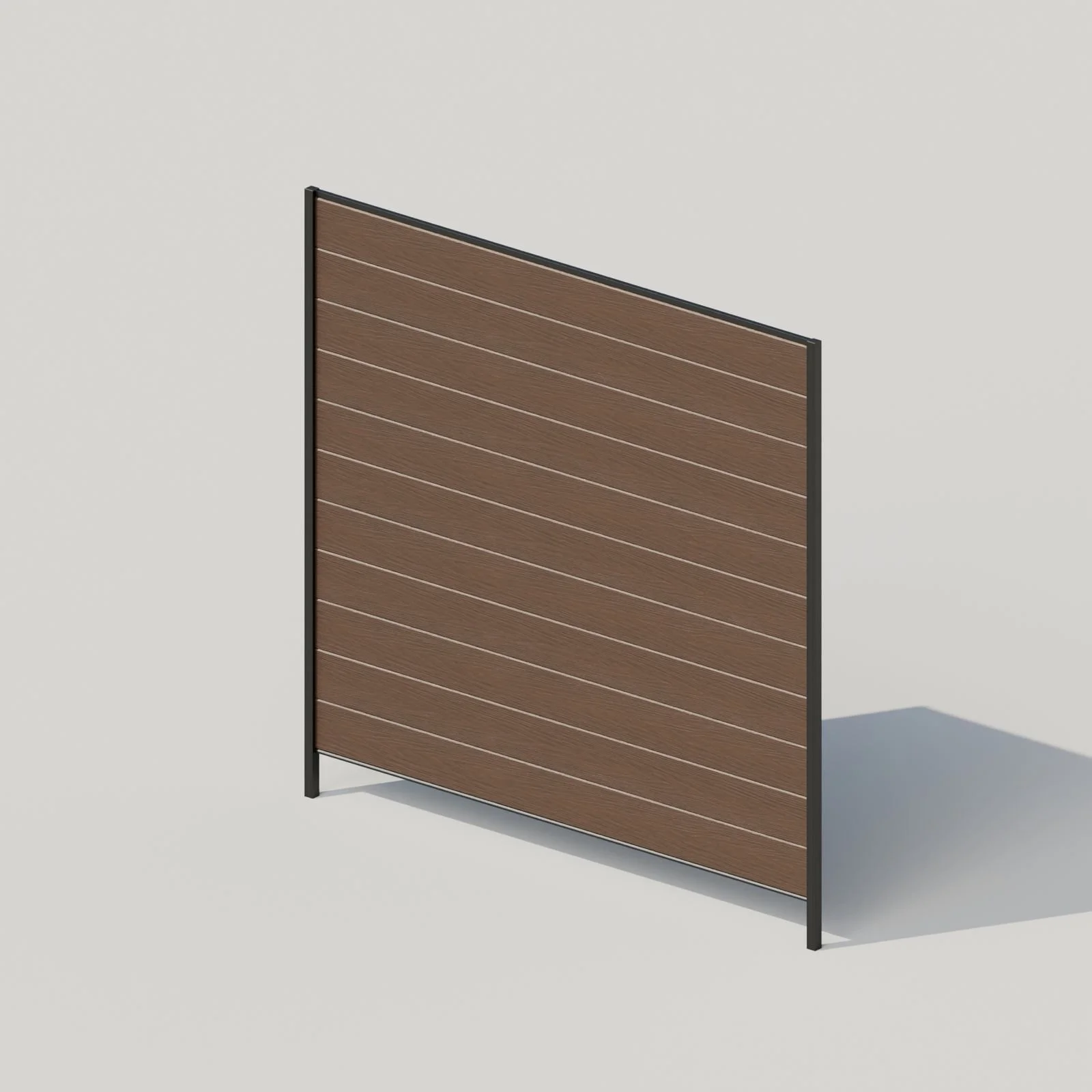 WPC Composite Privacy Fence Panel 6'H x 6'W